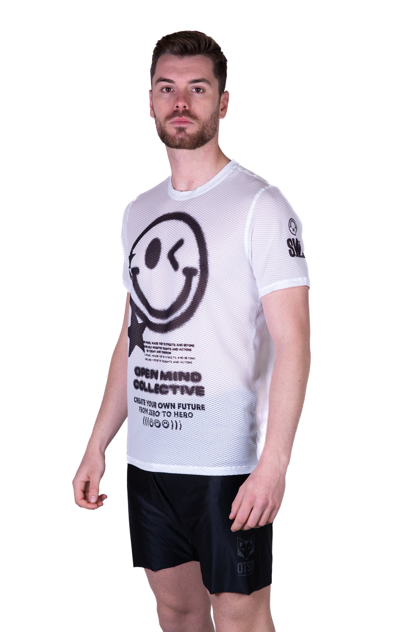 Men's short sleeve t-shirt - S.W.Smiley Airbrushed Infinity