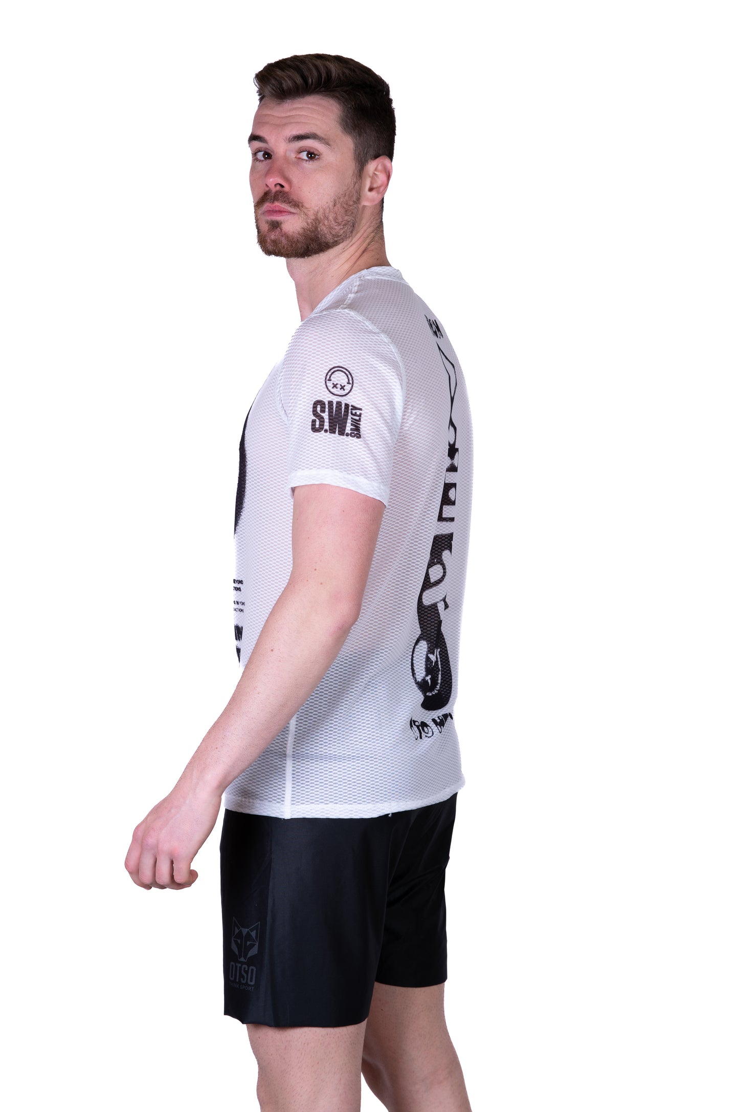 Men's short sleeve t-shirt - S.W.Smiley Airbrushed Infinity