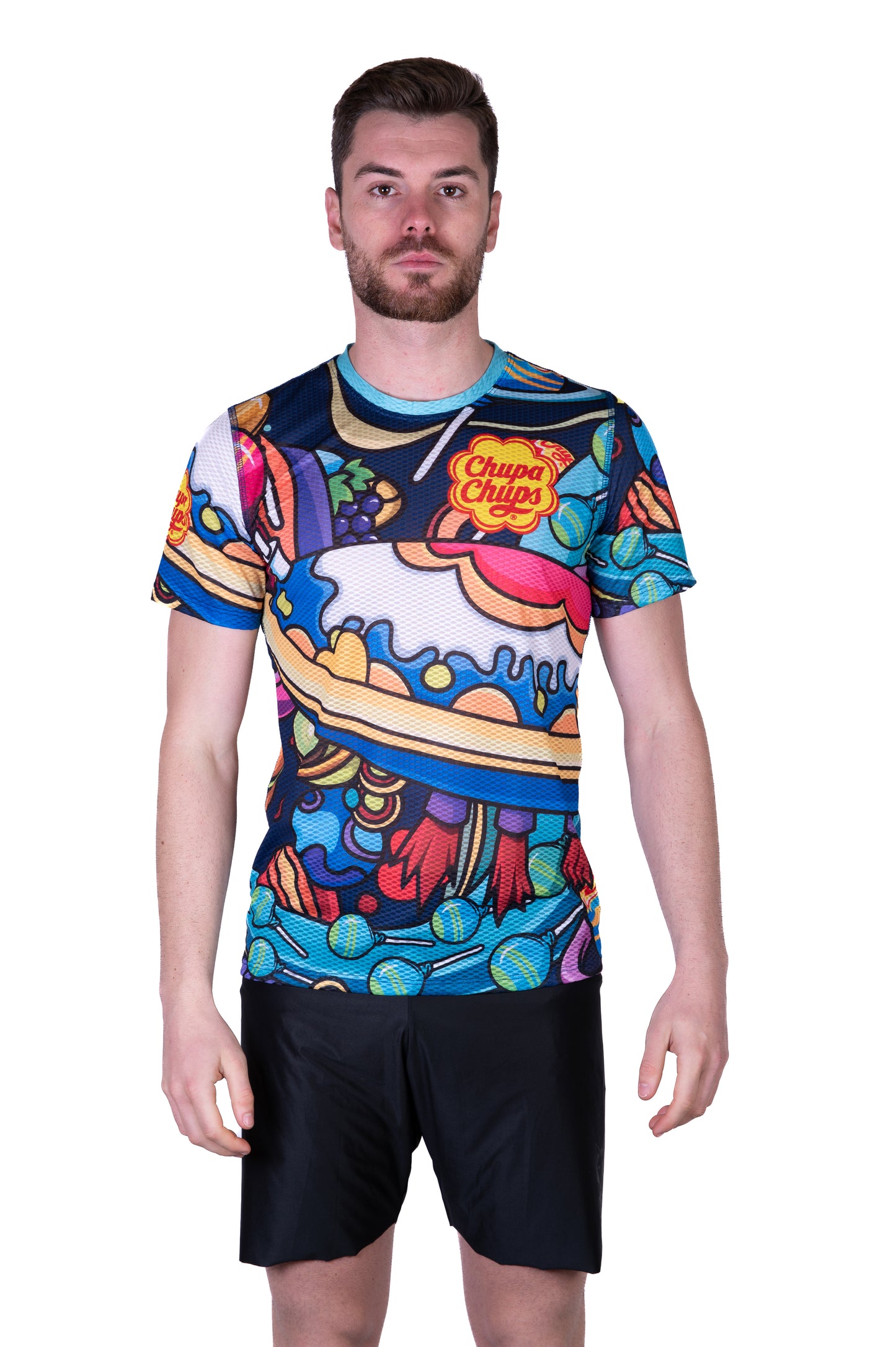Chupa Chups Space Camiseta Manga Curta Masculina