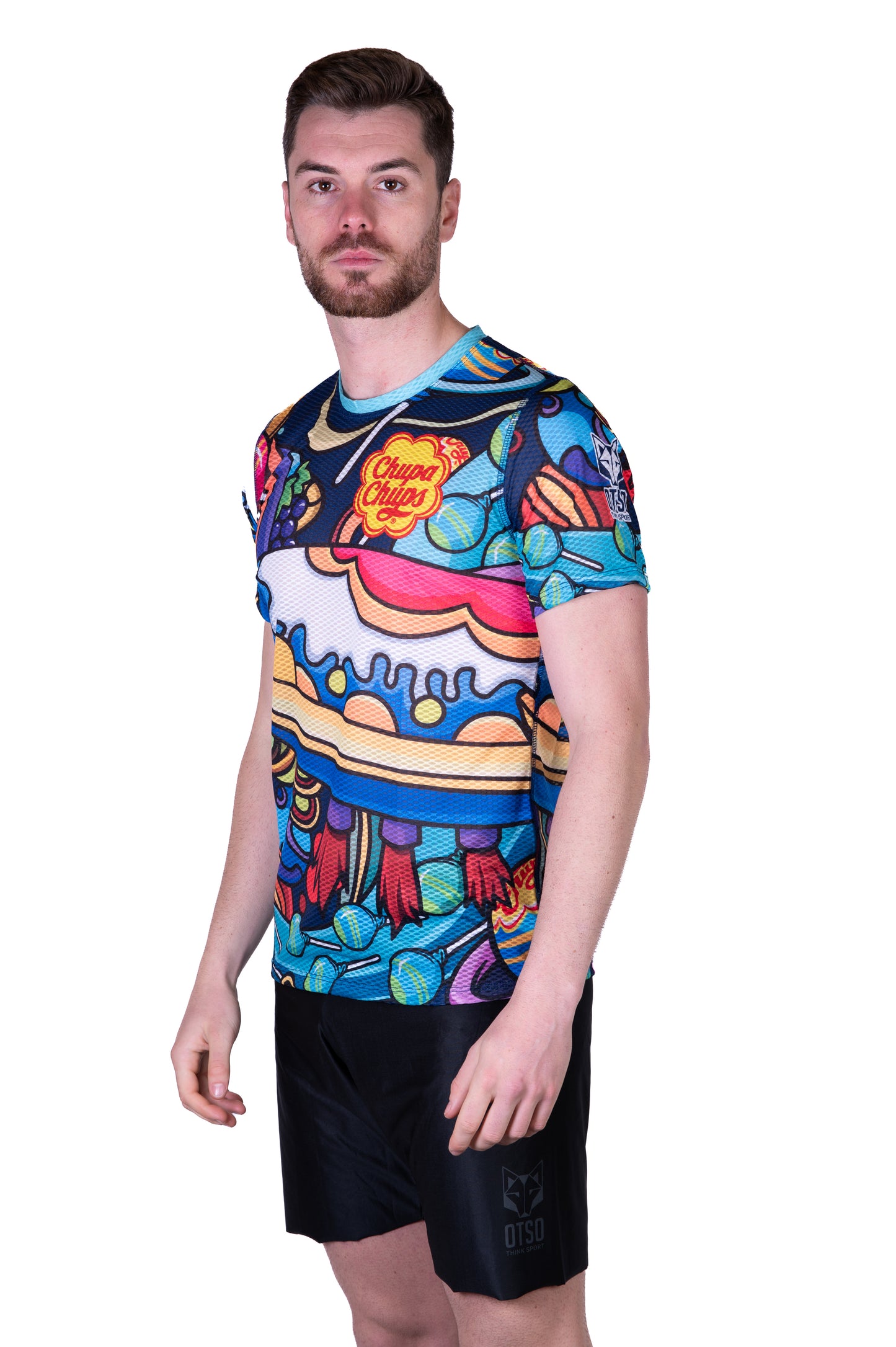Chupa Chups Space Camiseta Manga Curta Masculina