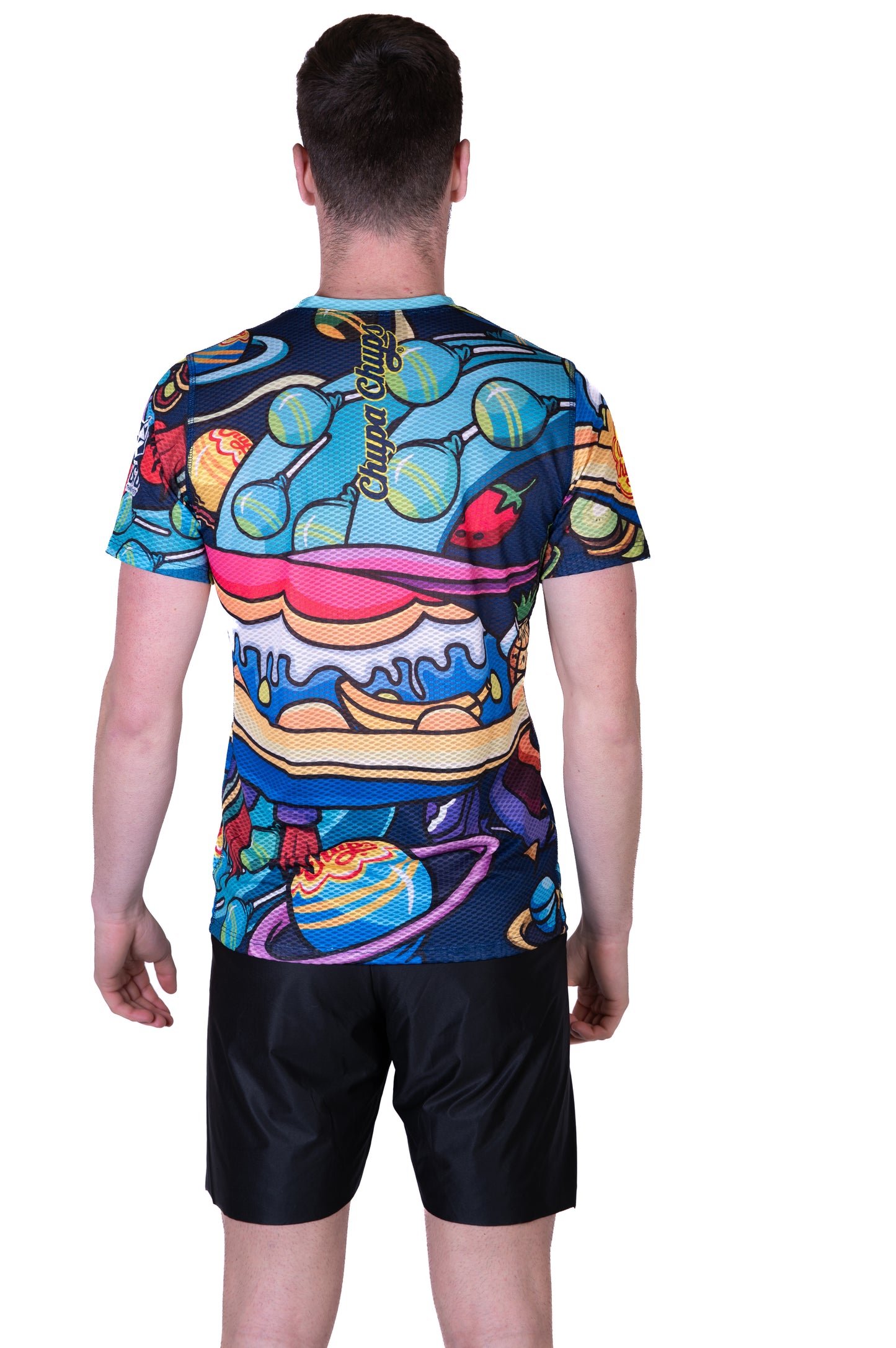 Chupa Chups Space Camiseta Manga Curta Masculina