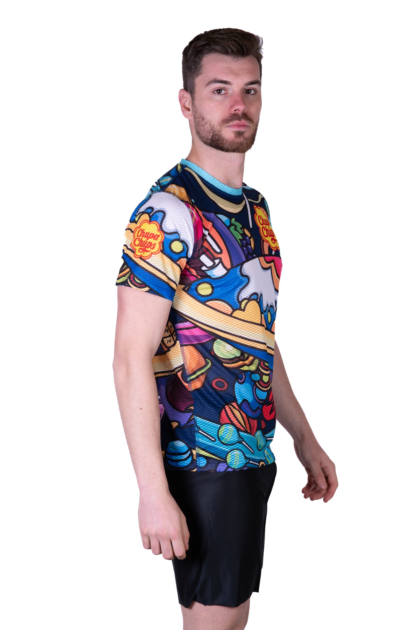 Chupa Chups Space Camiseta Manga Curta Masculina