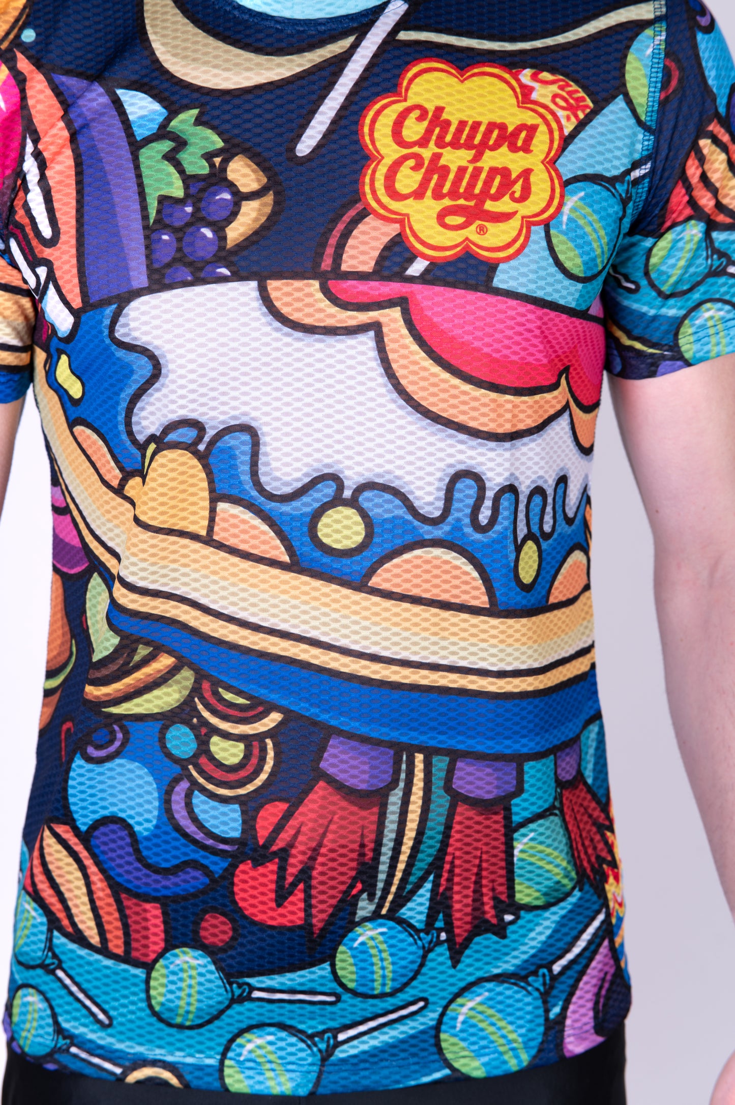 Chupa Chups Space Camiseta Manga Curta Masculina