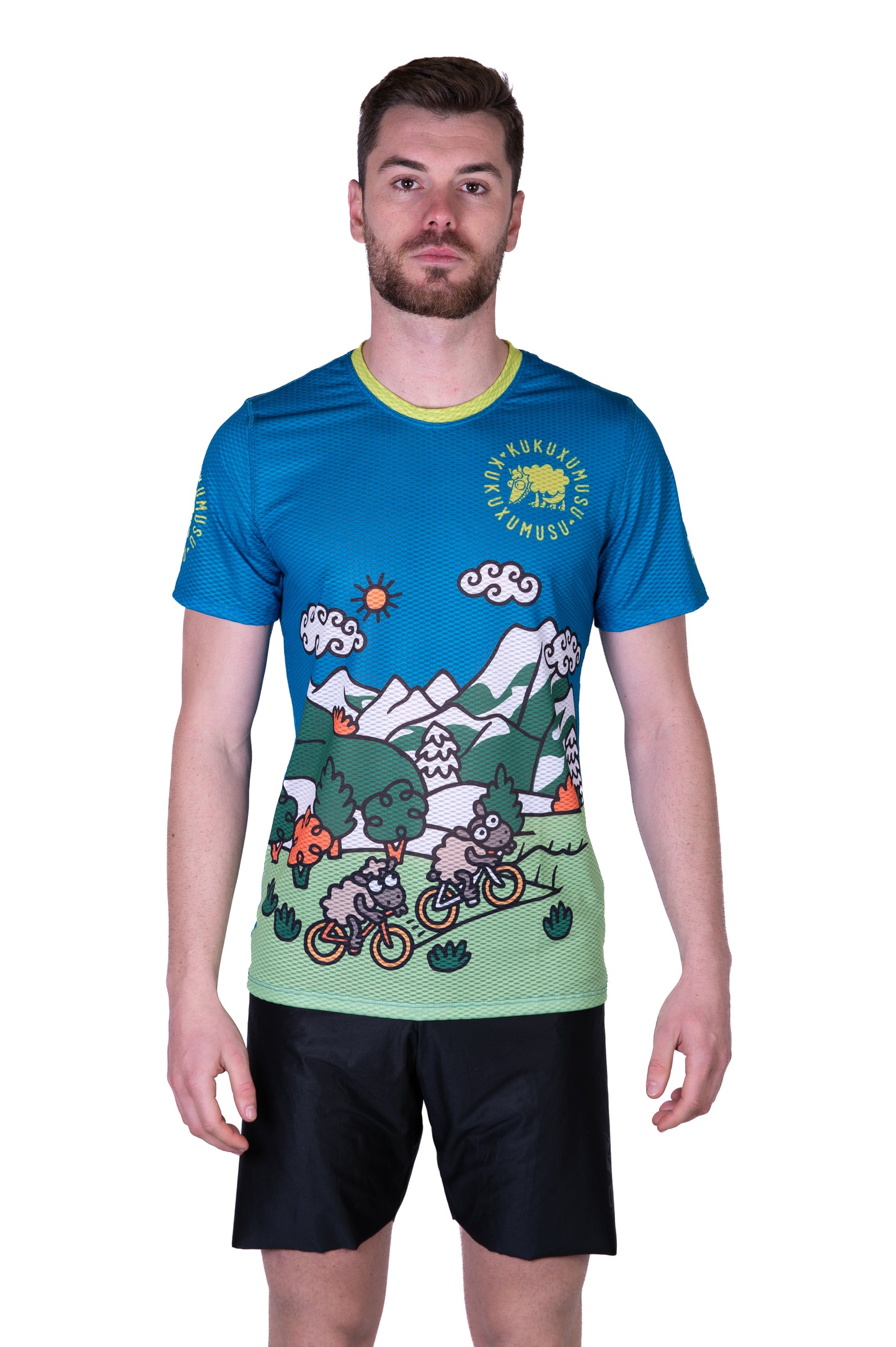 T-shirt manches courtes homme - Kukuxumusu Bike
