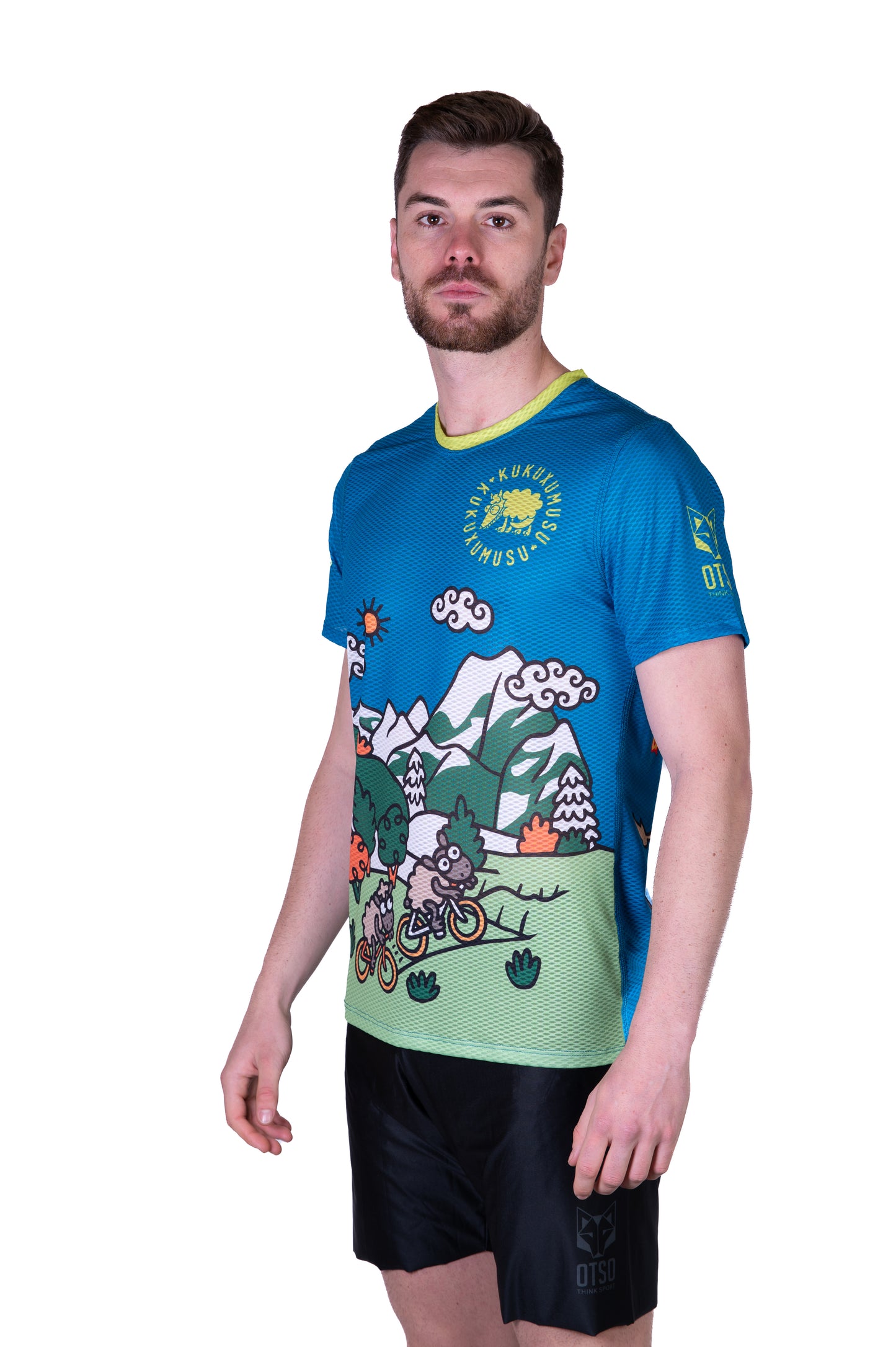 T-shirt manches courtes homme - Kukuxumusu Bike