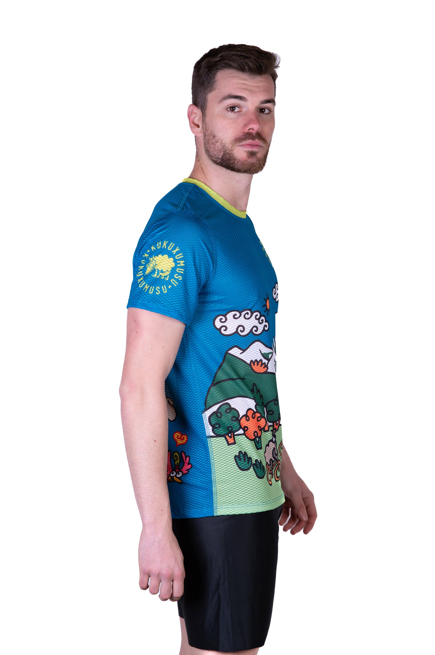 T-shirt manches courtes homme - Kukuxumusu Bike