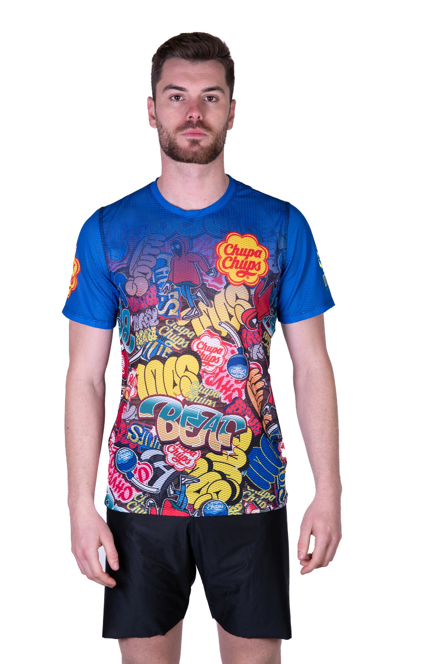 Camiseta de manga curta para homem - Chupa Chups Graffiti