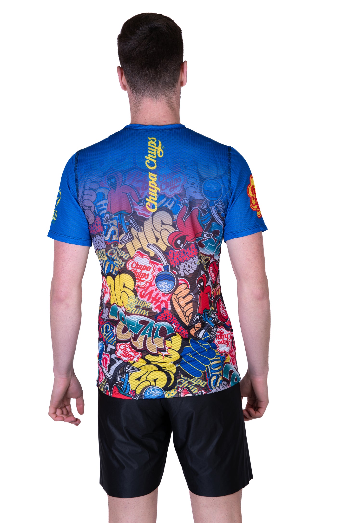 Camiseta de manga curta para homem - Chupa Chups Graffiti