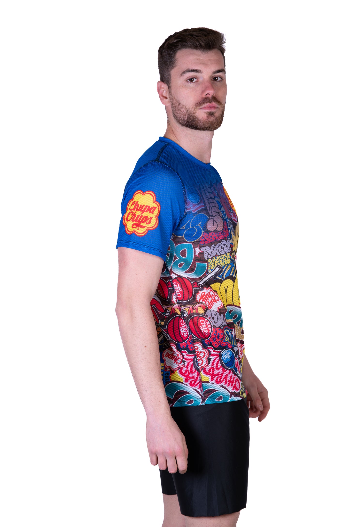 Camiseta de manga curta para homem - Chupa Chups Graffiti
