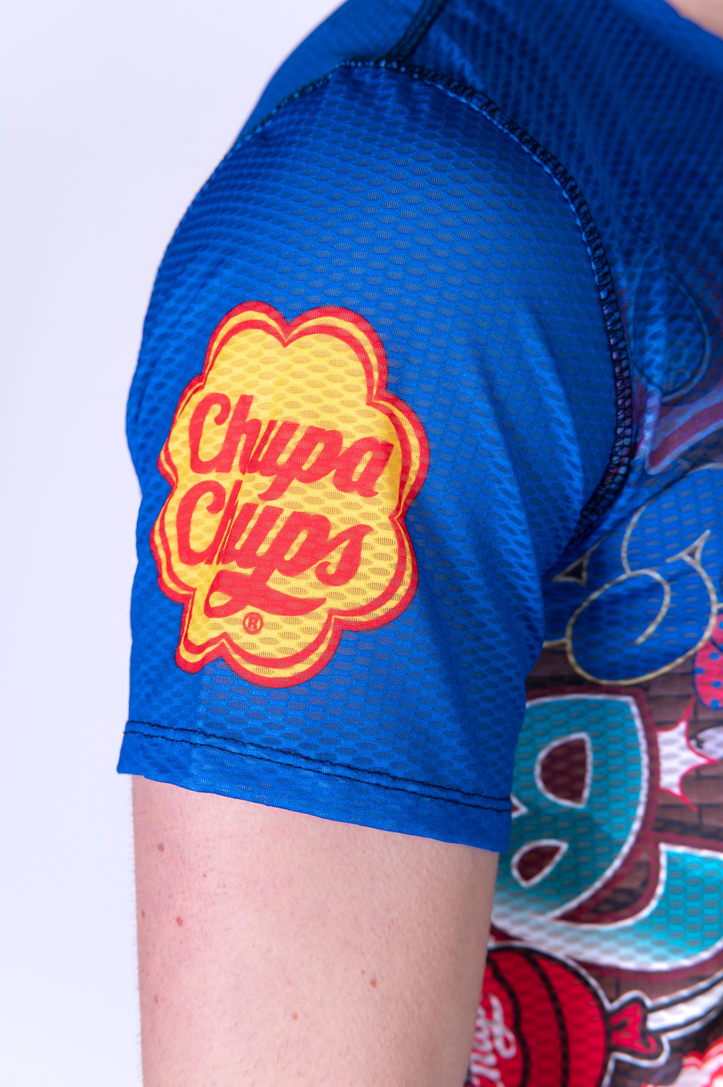 Camiseta de manga curta para homem - Chupa Chups Graffiti