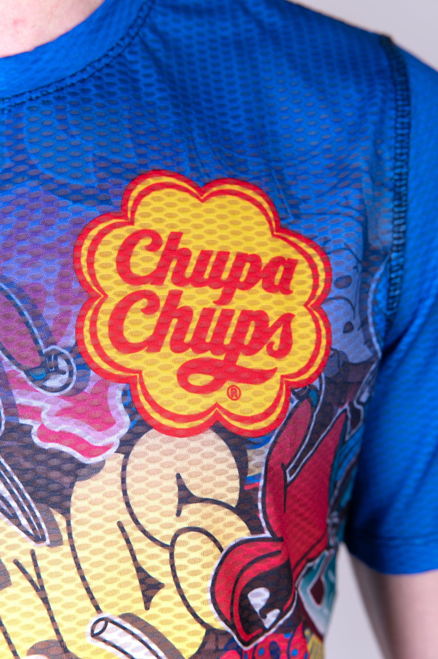 Camiseta de manga curta para homem - Chupa Chups Graffiti