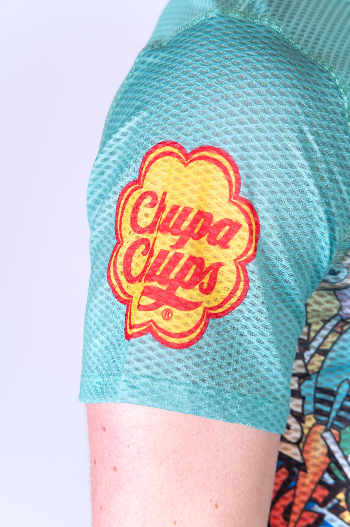 Camiseta de manga curta para homem - Chupa Chups Comic