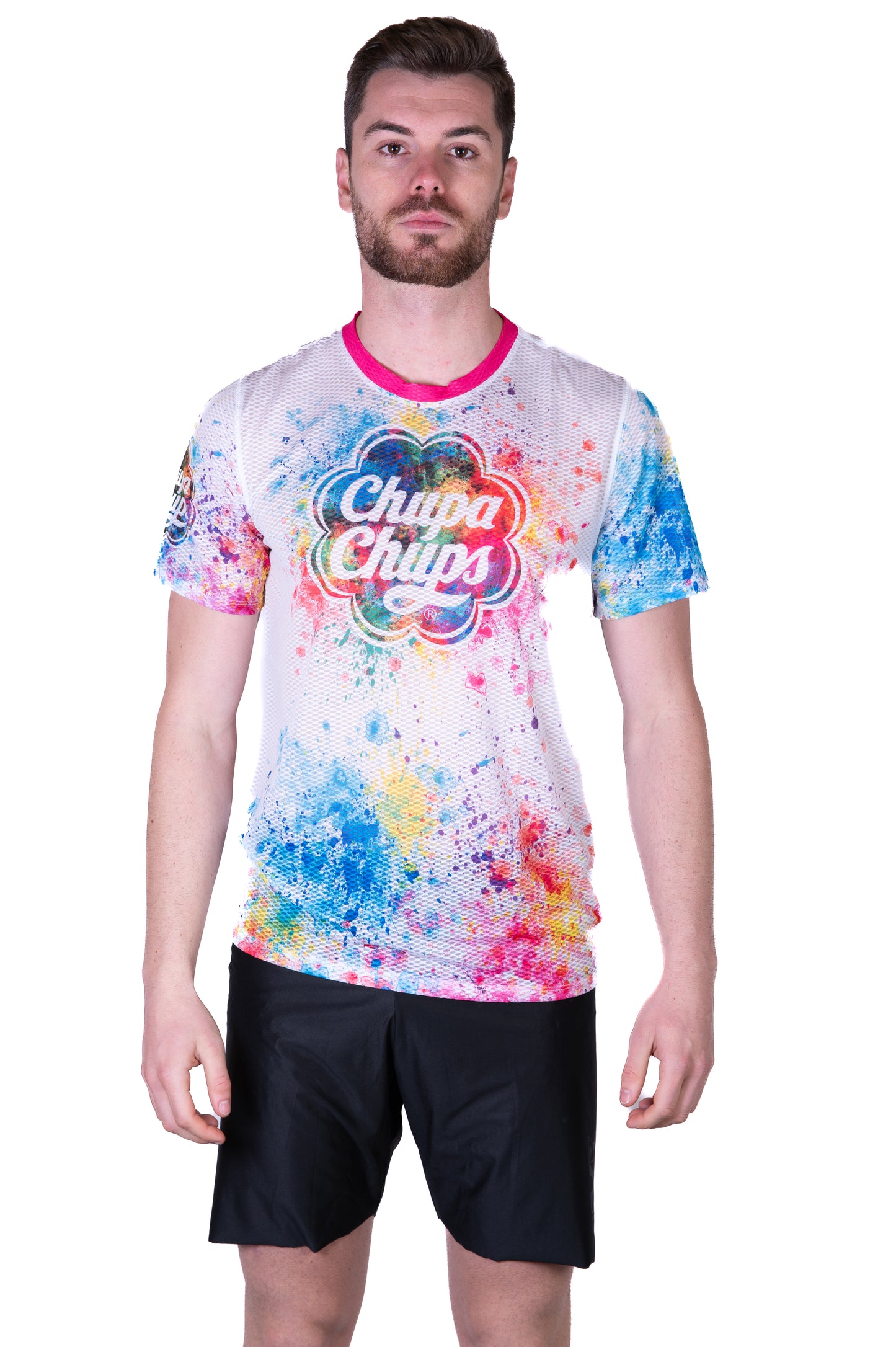 Short sleeve t-shirt for men - Chupa Chups Paint