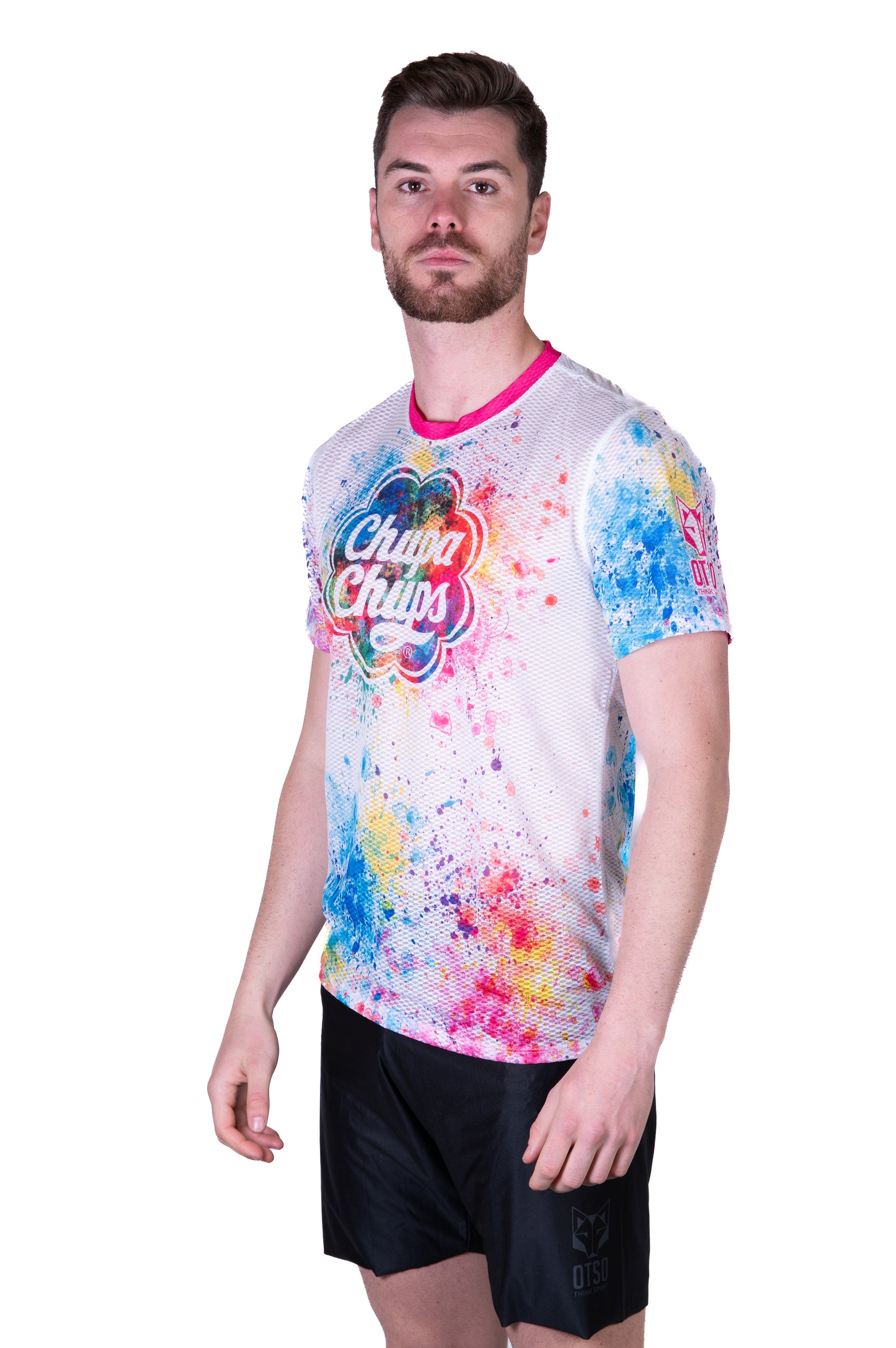 Short sleeve t-shirt for men - Chupa Chups Paint