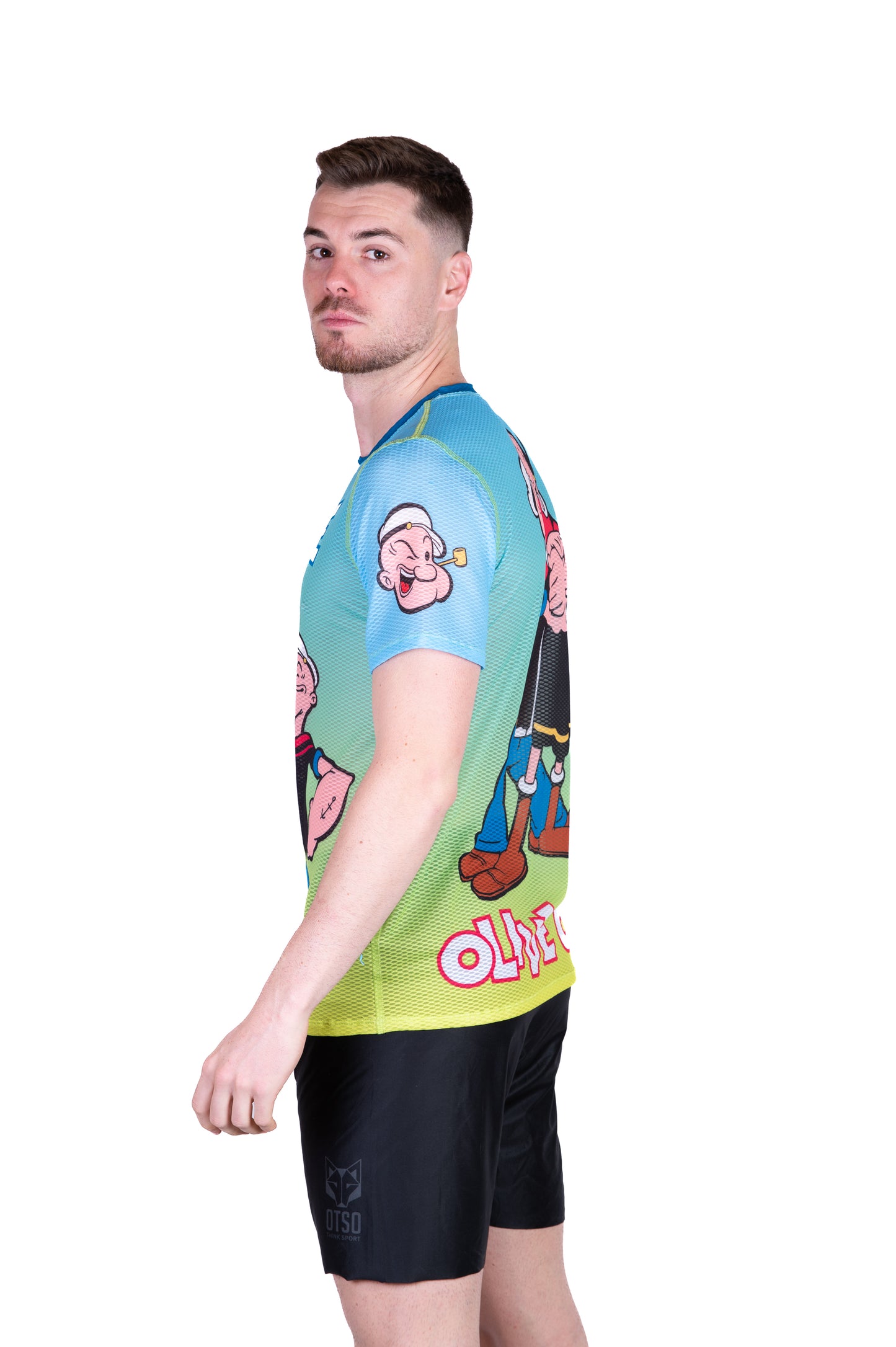 Short sleeve t-shirt for men - Popeye & Olive