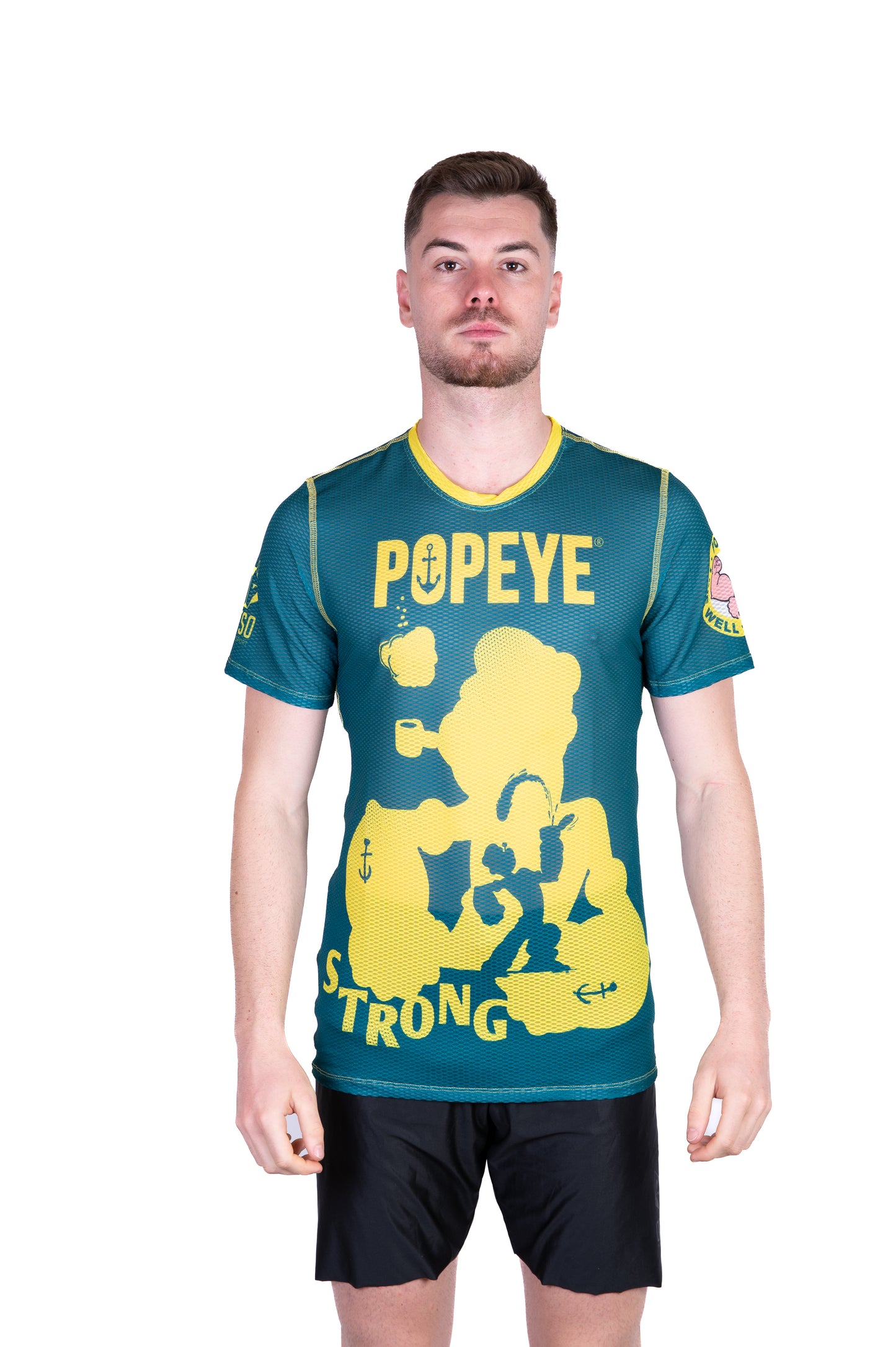 Short sleeve t-shirt for men - Popeye Strong