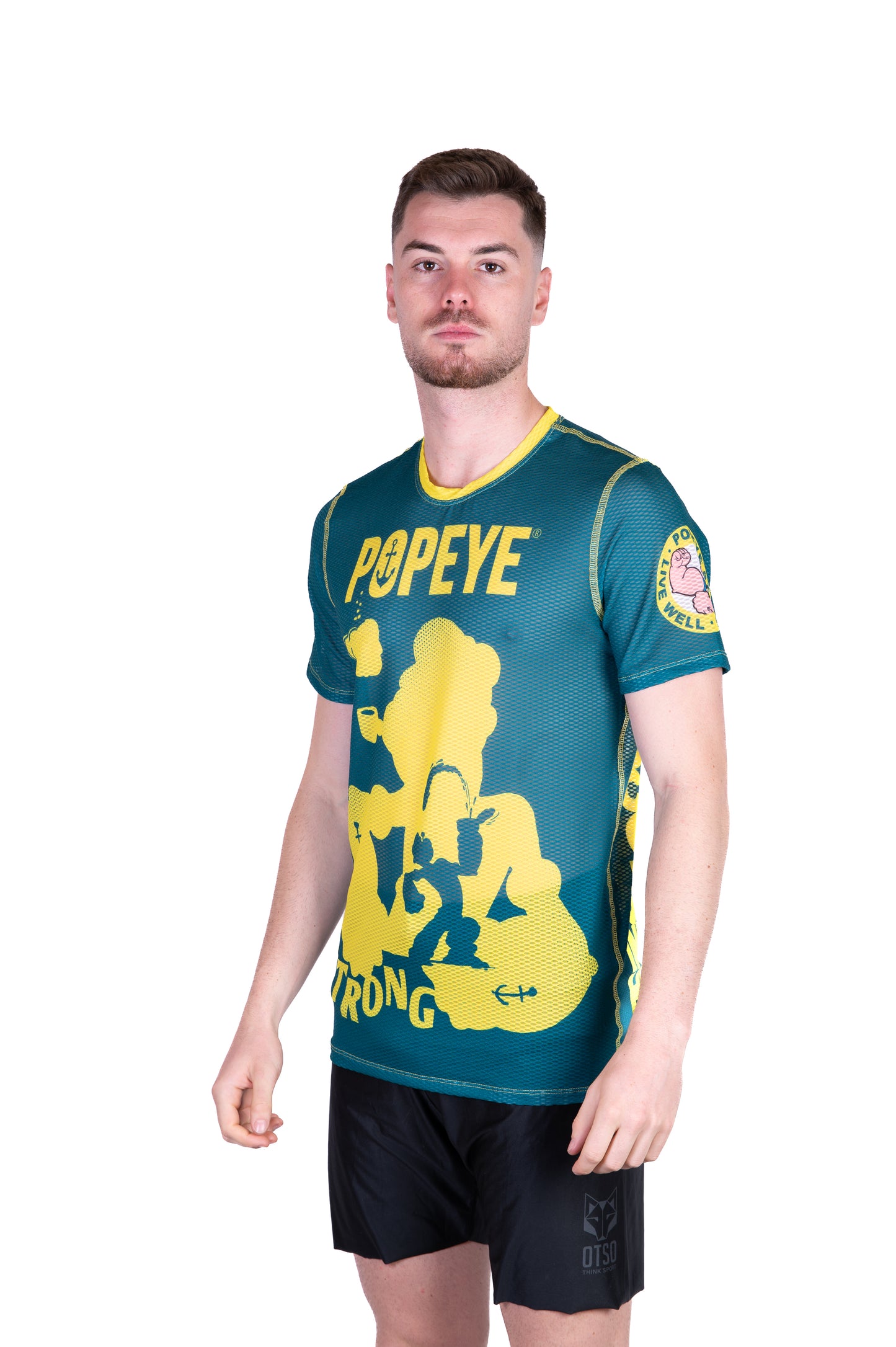 Short sleeve t-shirt for men - Popeye Strong