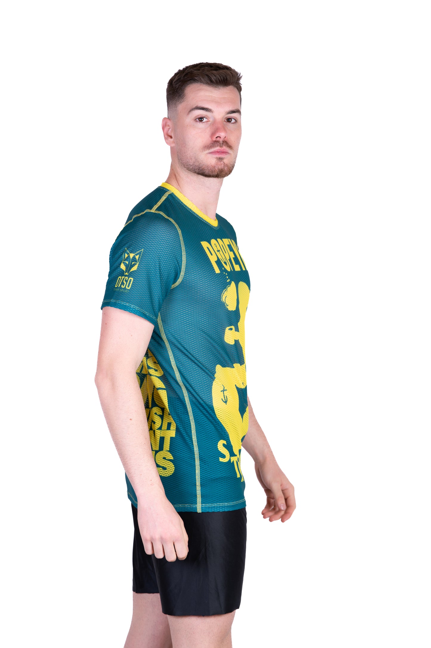 Short sleeve t-shirt for men - Popeye Strong