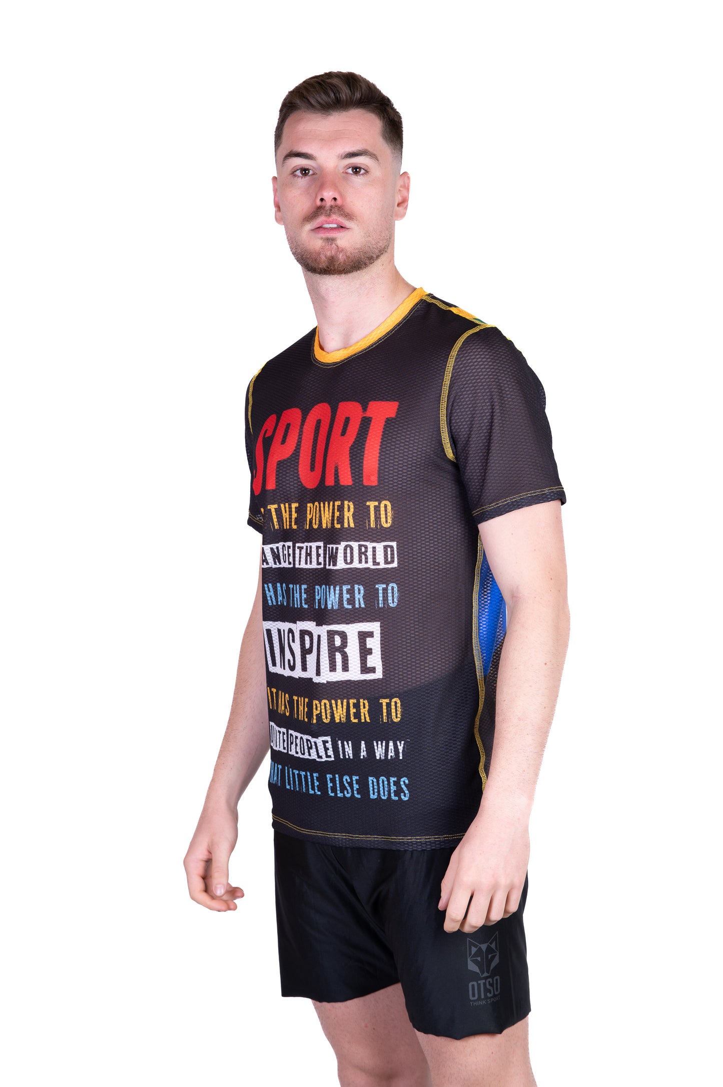T-shirt manches courtes homme - Mandela (Outlet)