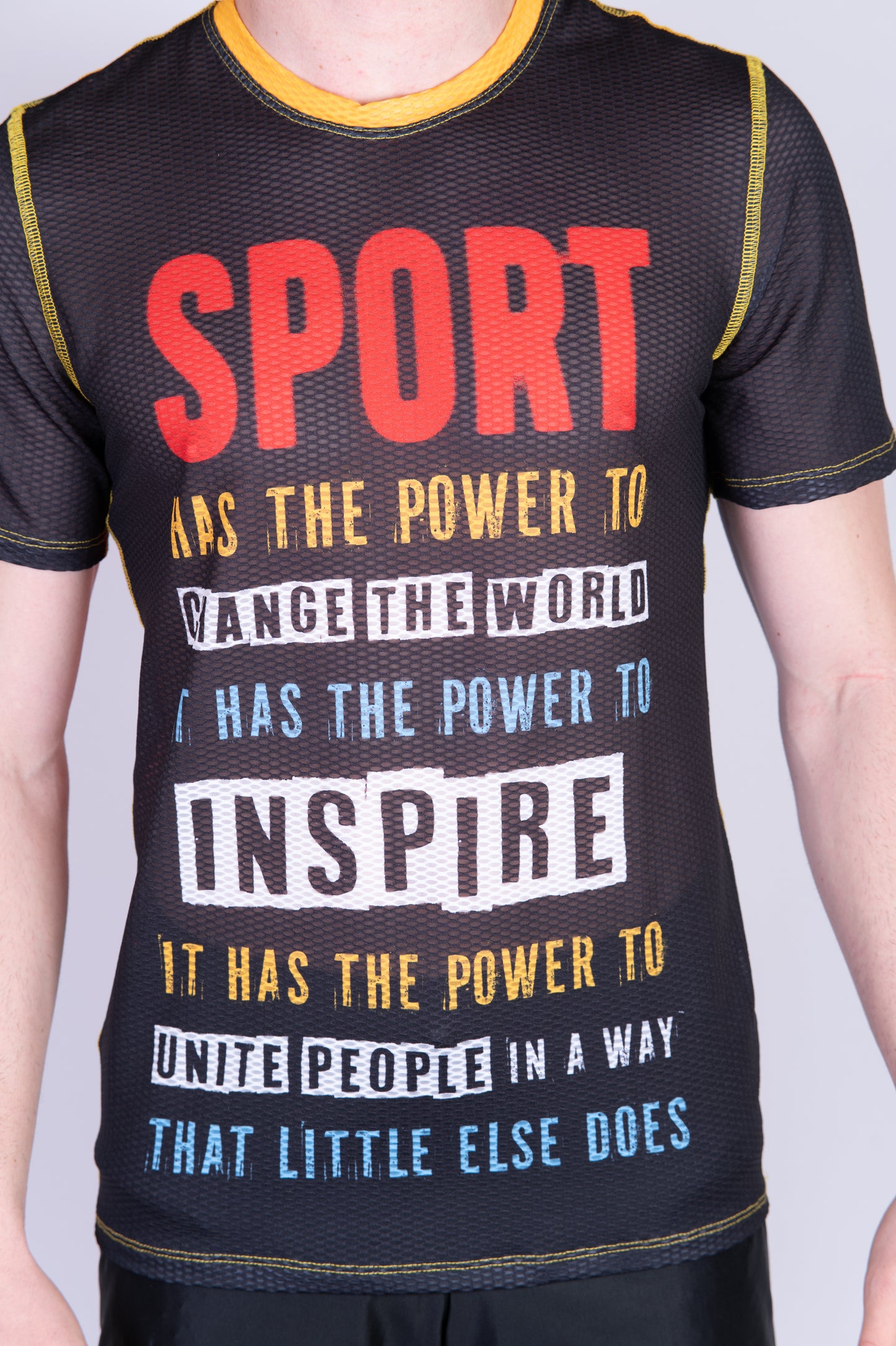 T-shirt manches courtes homme - Mandela (Outlet)