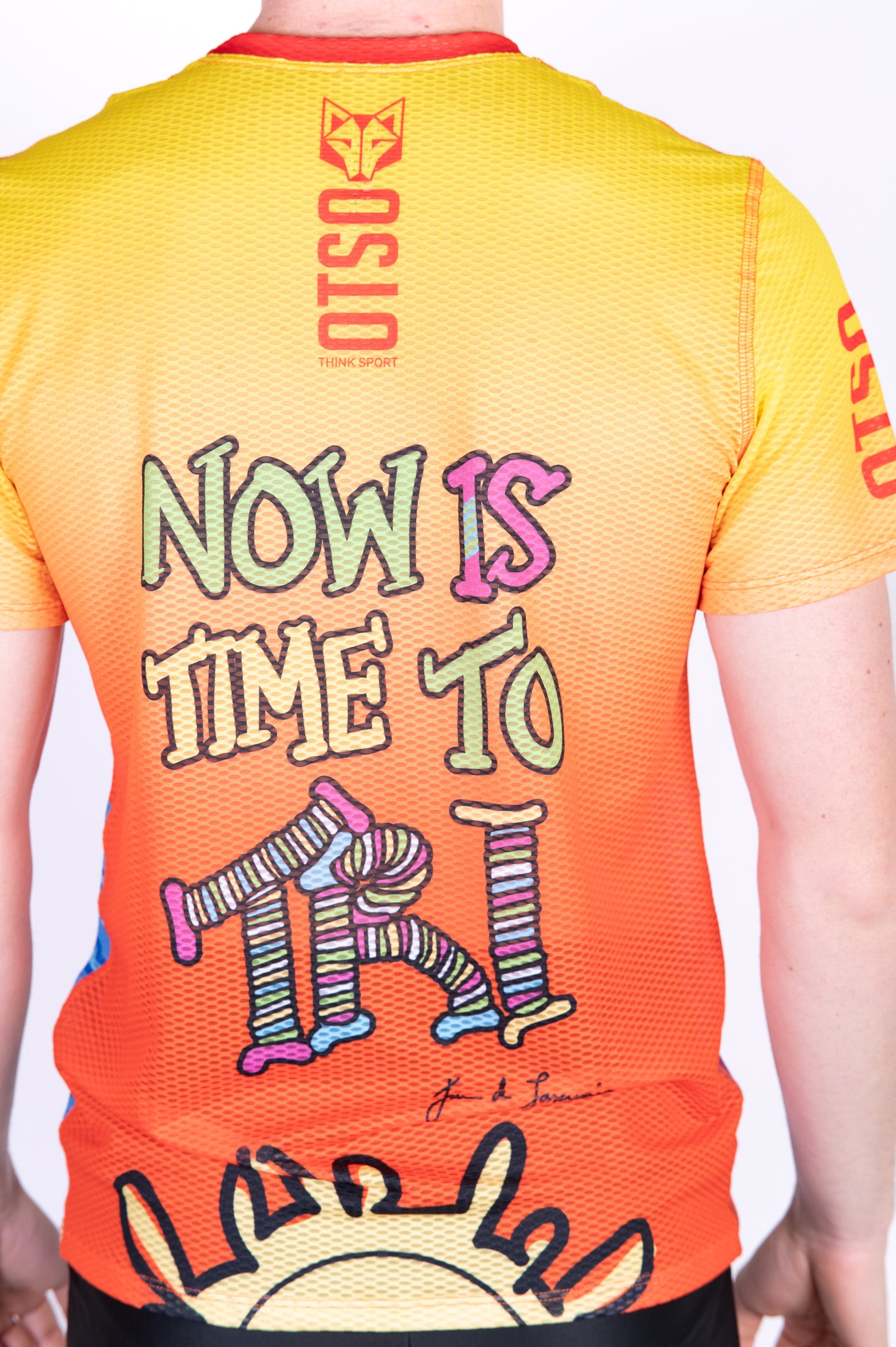 Short Sleeve T-Shirt Men - Time to Tri Swim