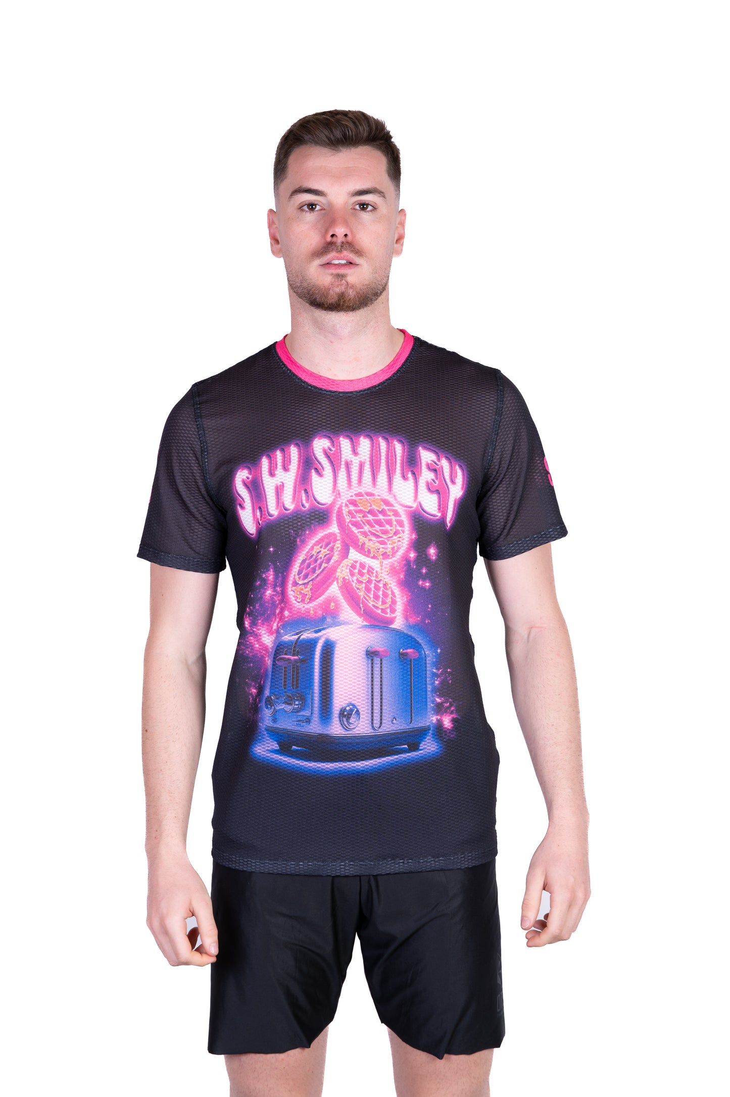 Men's short sleeve t-shirt - S.W.Smiley Concrete Canvas Toaster (Outlet)