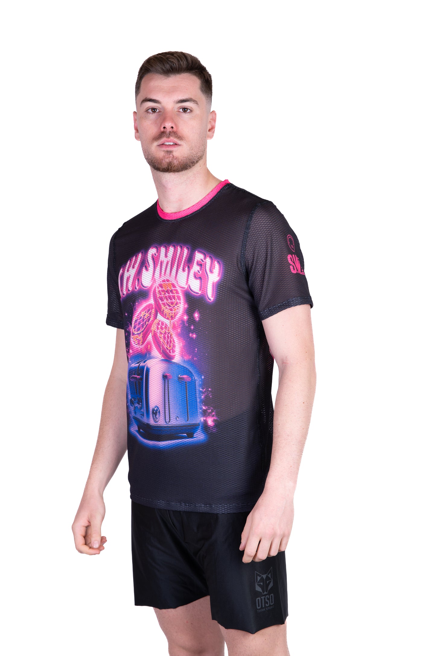 Men's short sleeve t-shirt - S.W.Smiley Concrete Canvas Toaster (Outlet)