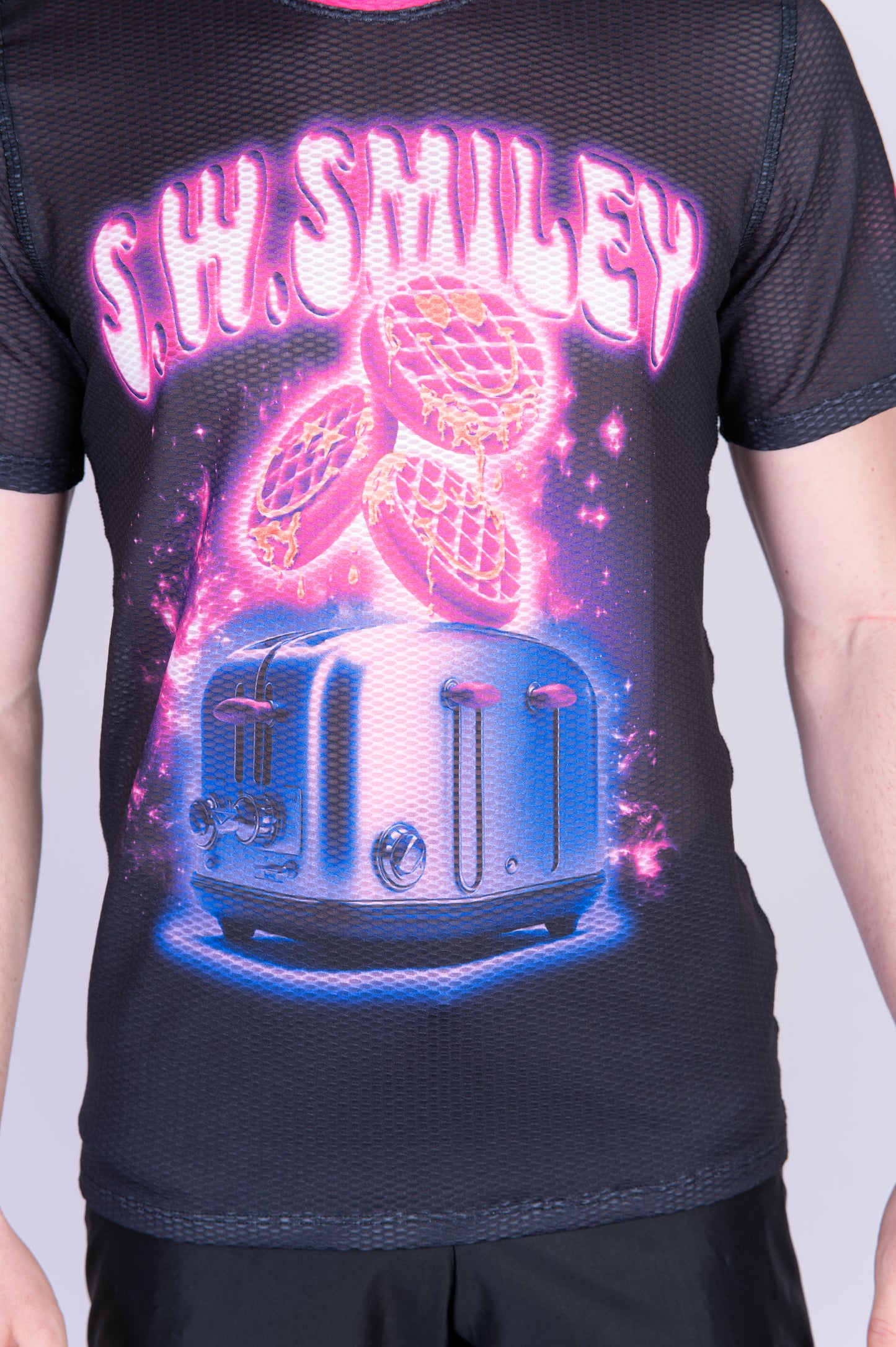 Men's short sleeve t-shirt - S.W.Smiley Concrete Canvas Toaster (Outlet)