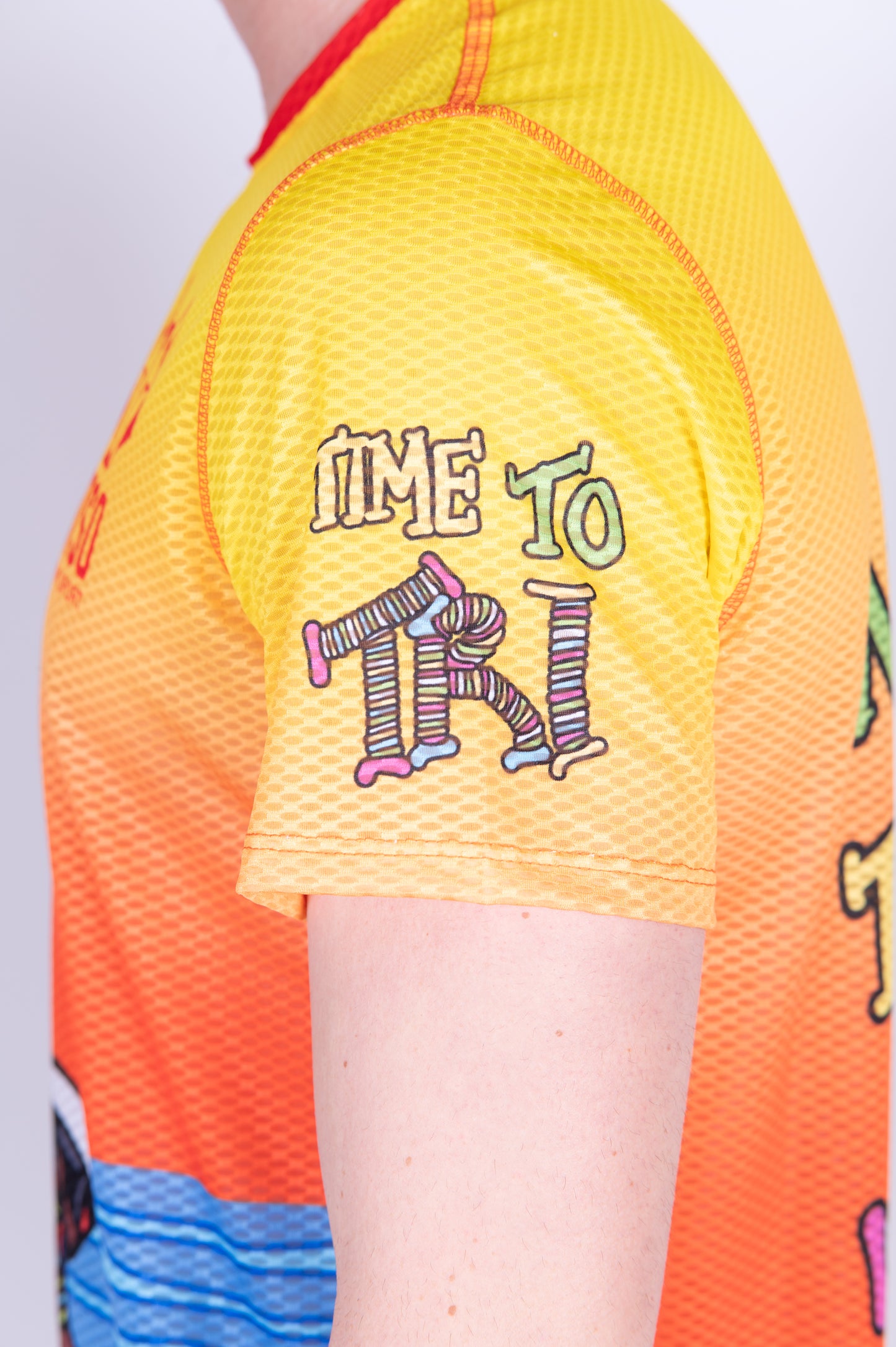 T-shirt a maniche corte da uomo - Time to Tri Bike
