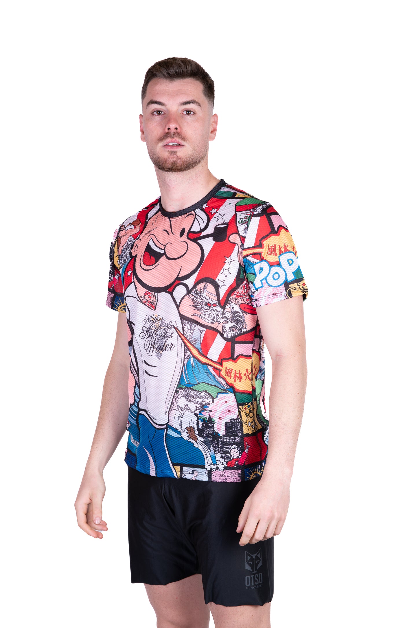 Camiseta masculina de manga curta - Popeye Art Show