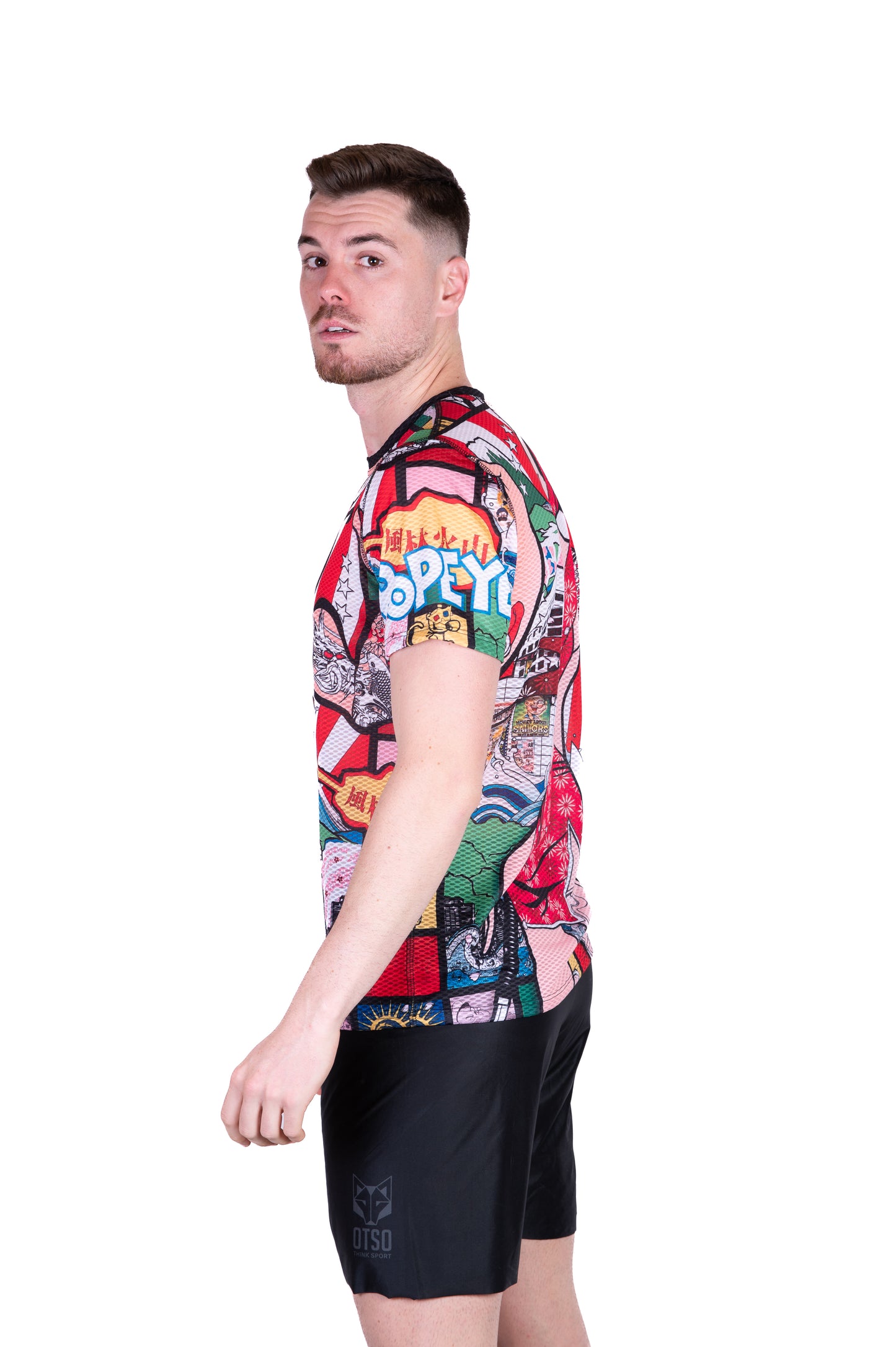 Camiseta masculina de manga curta - Popeye Art Show