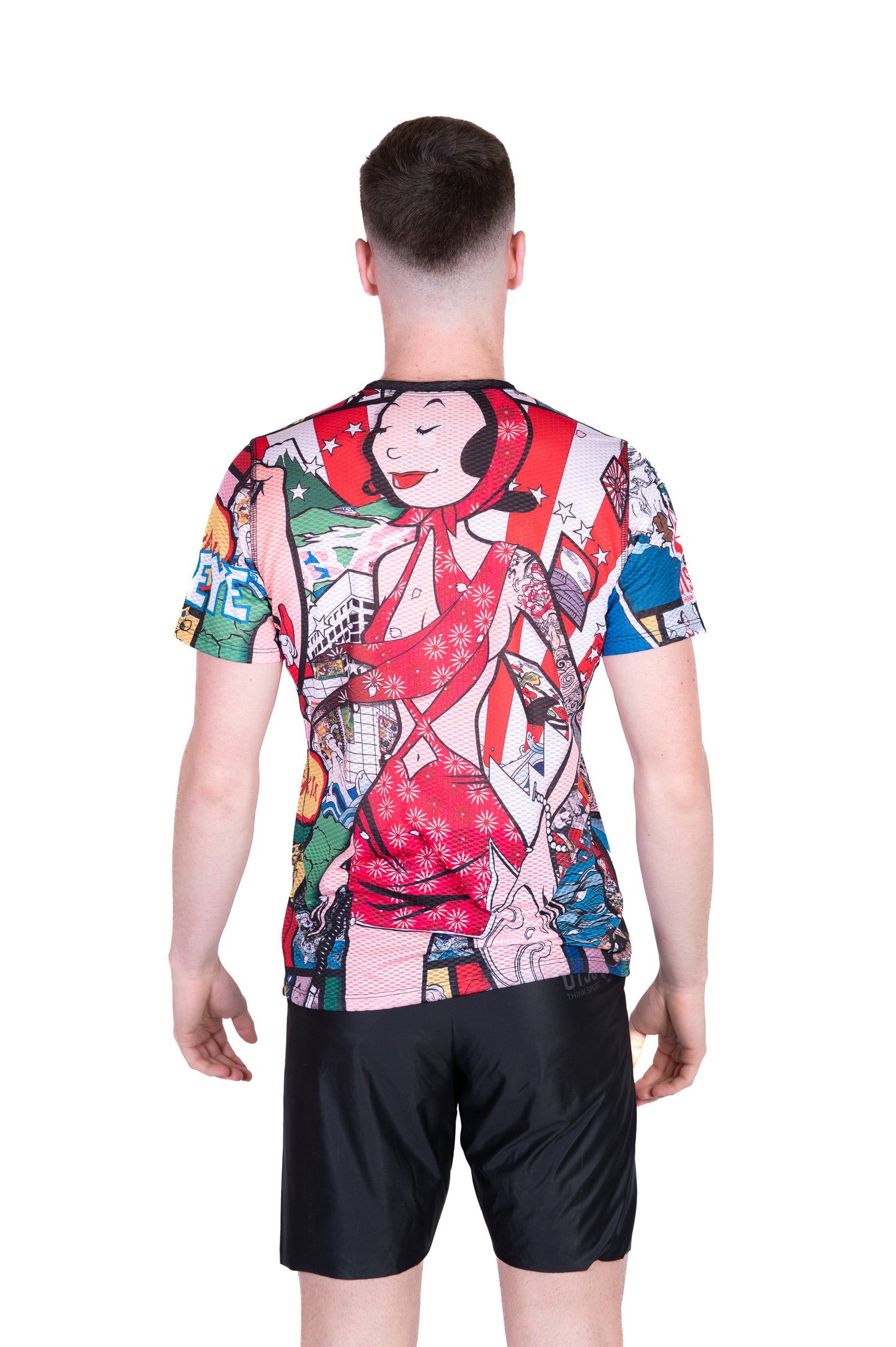 Camiseta masculina de manga curta - Popeye Art Show