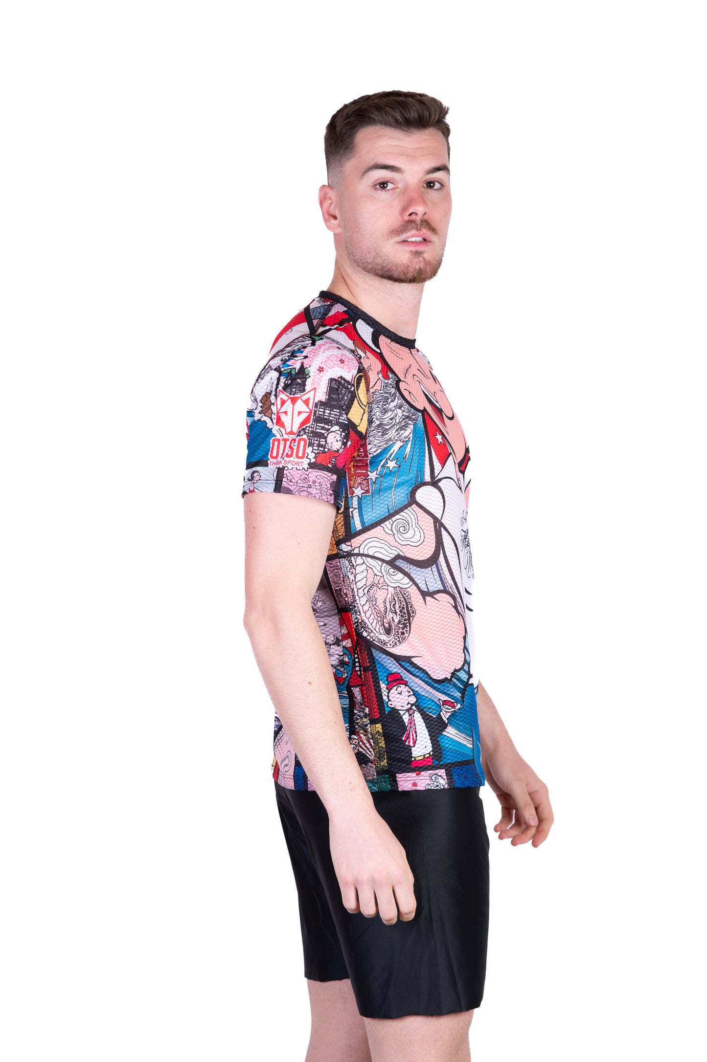 Camiseta masculina de manga curta - Popeye Art Show