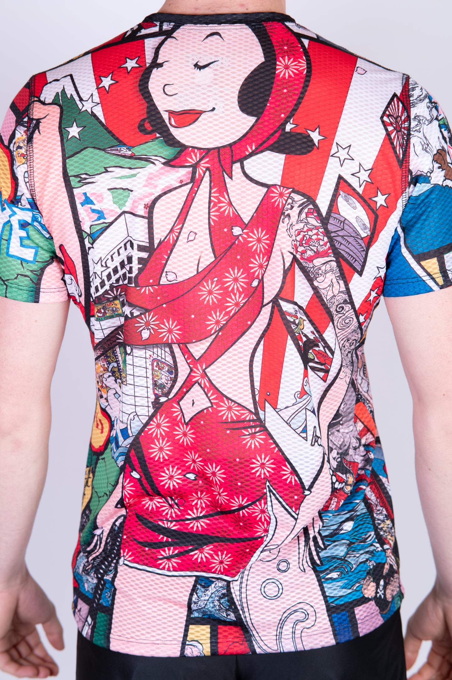 Camiseta masculina de manga curta - Popeye Art Show