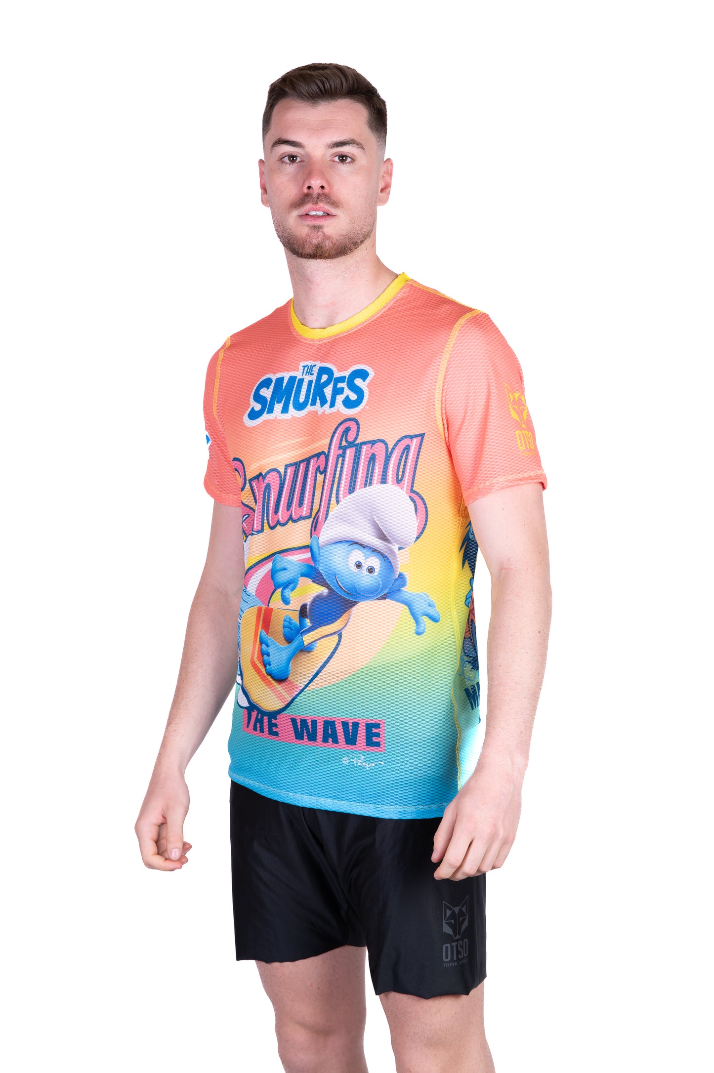 Camiseta manga corta hombre - Smurf Smurfing