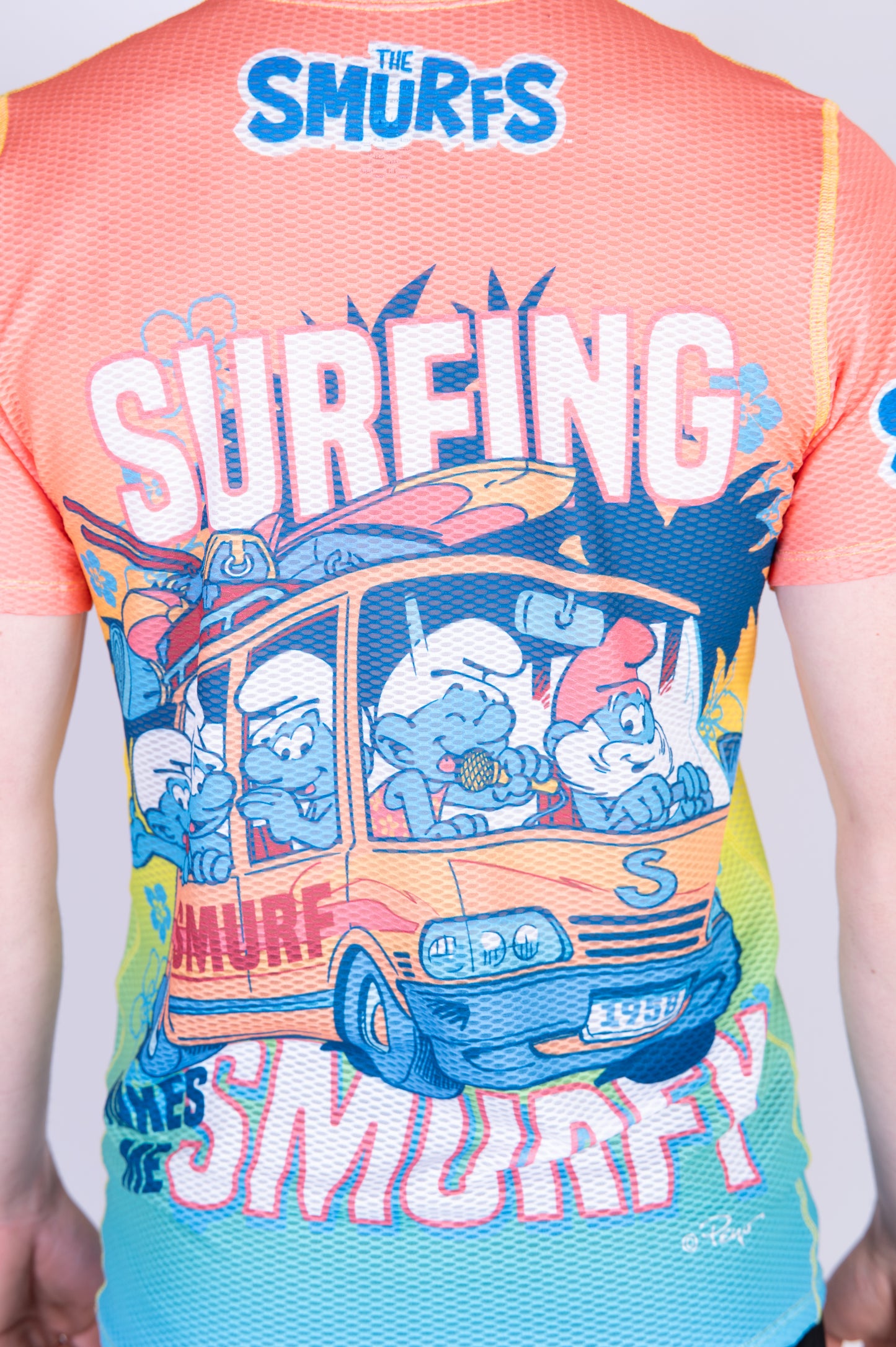 Camiseta manga corta hombre - Smurf Smurfing