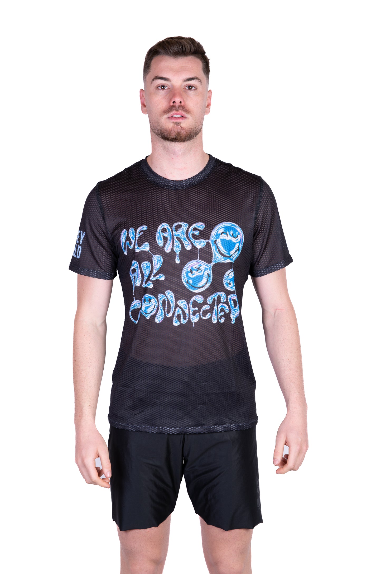 Men's short sleeve t-shirt - S.W.Smiley Connected (Outlet)