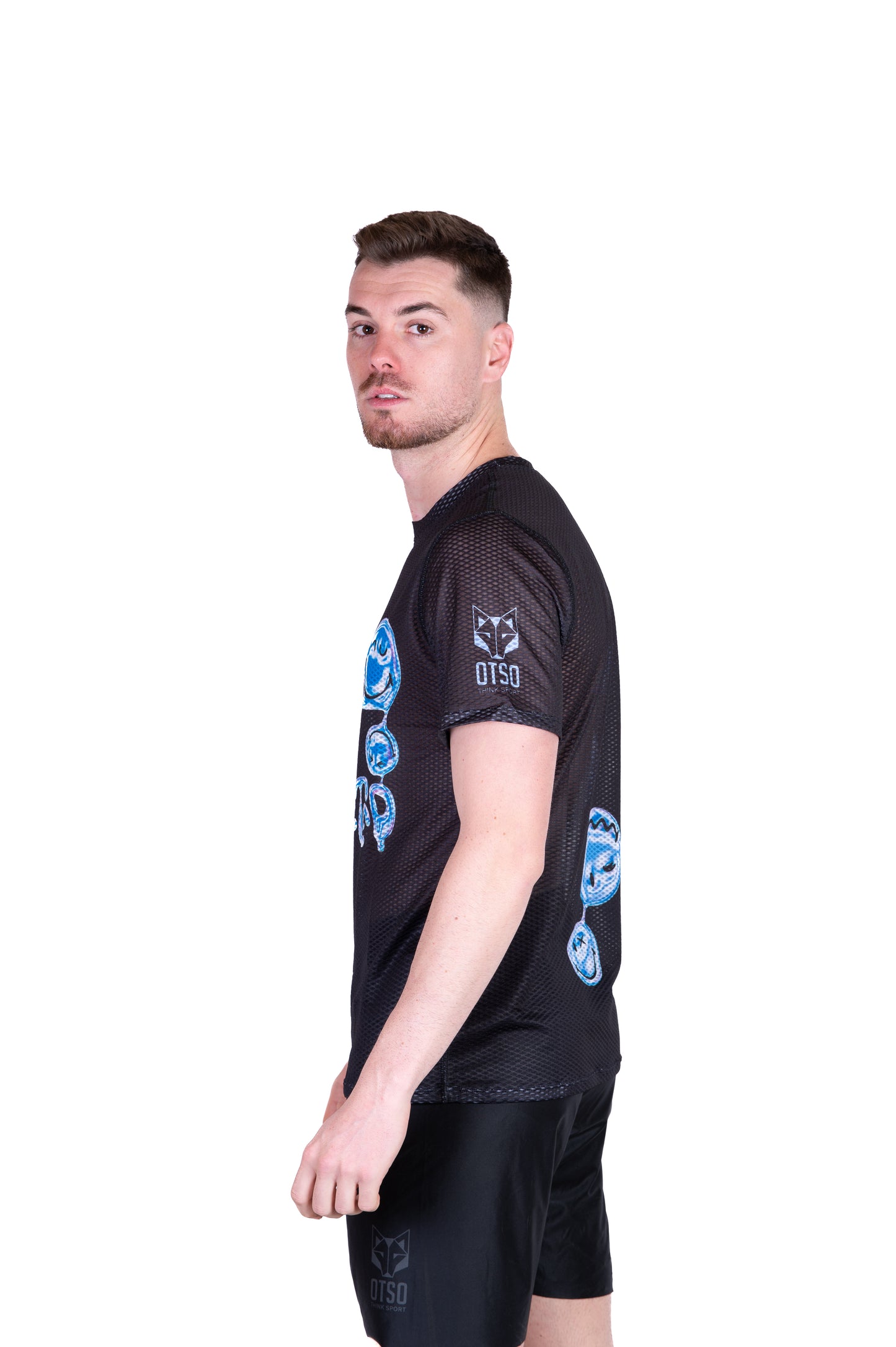 Men's short sleeve t-shirt - S.W.Smiley Connected (Outlet)