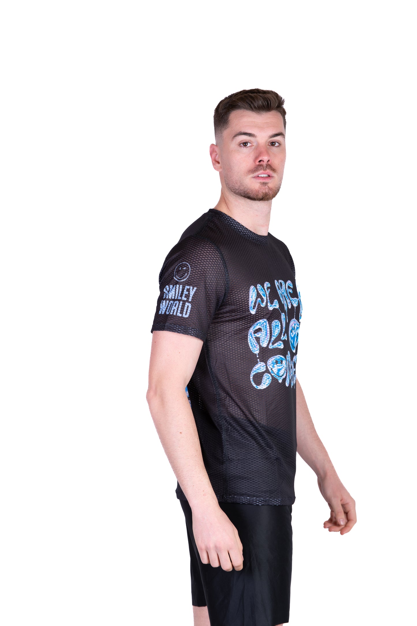 Men's short sleeve t-shirt - S.W.Smiley Connected (Outlet)