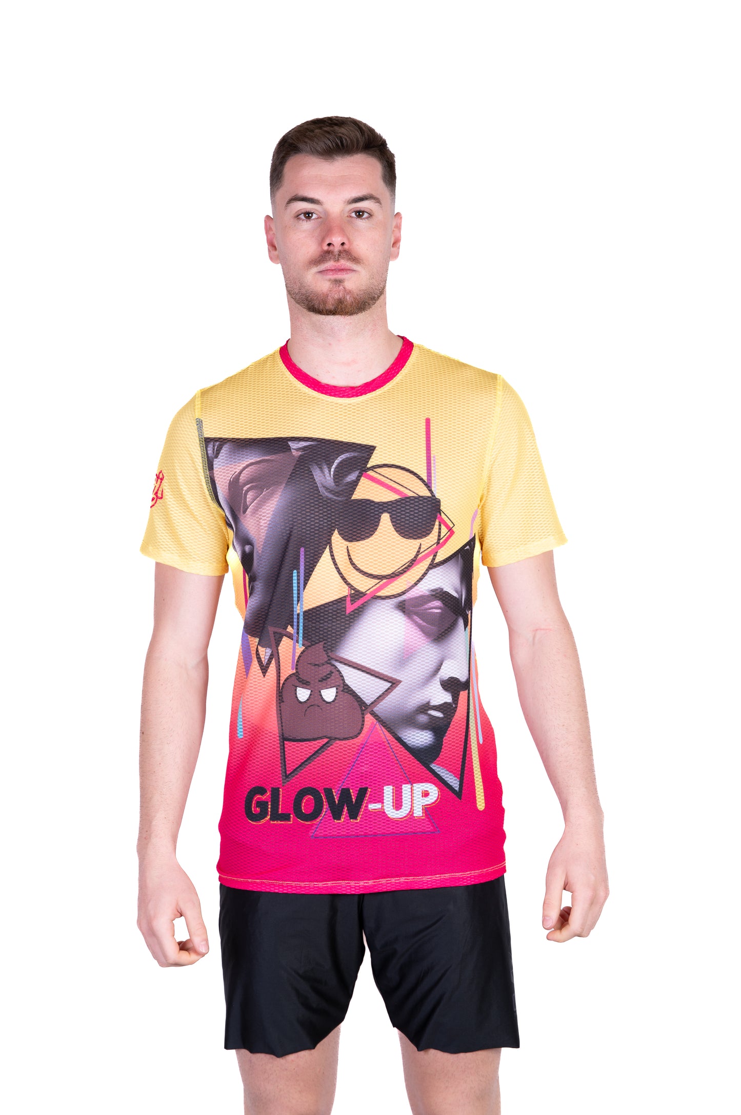 T-shirt manches courtes homme - Emoji Glow-Up