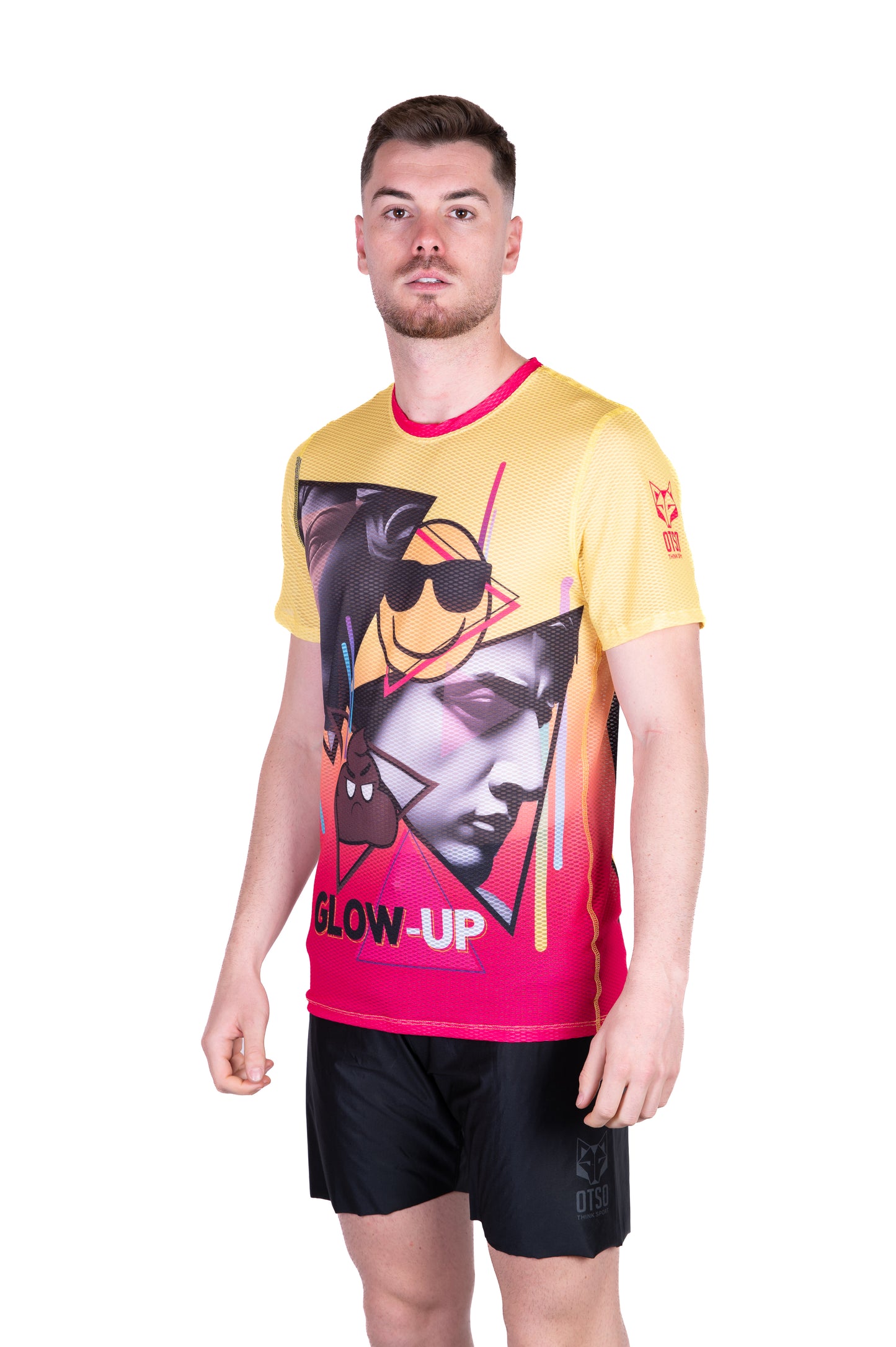 T-shirt manches courtes homme - Emoji Glow-Up