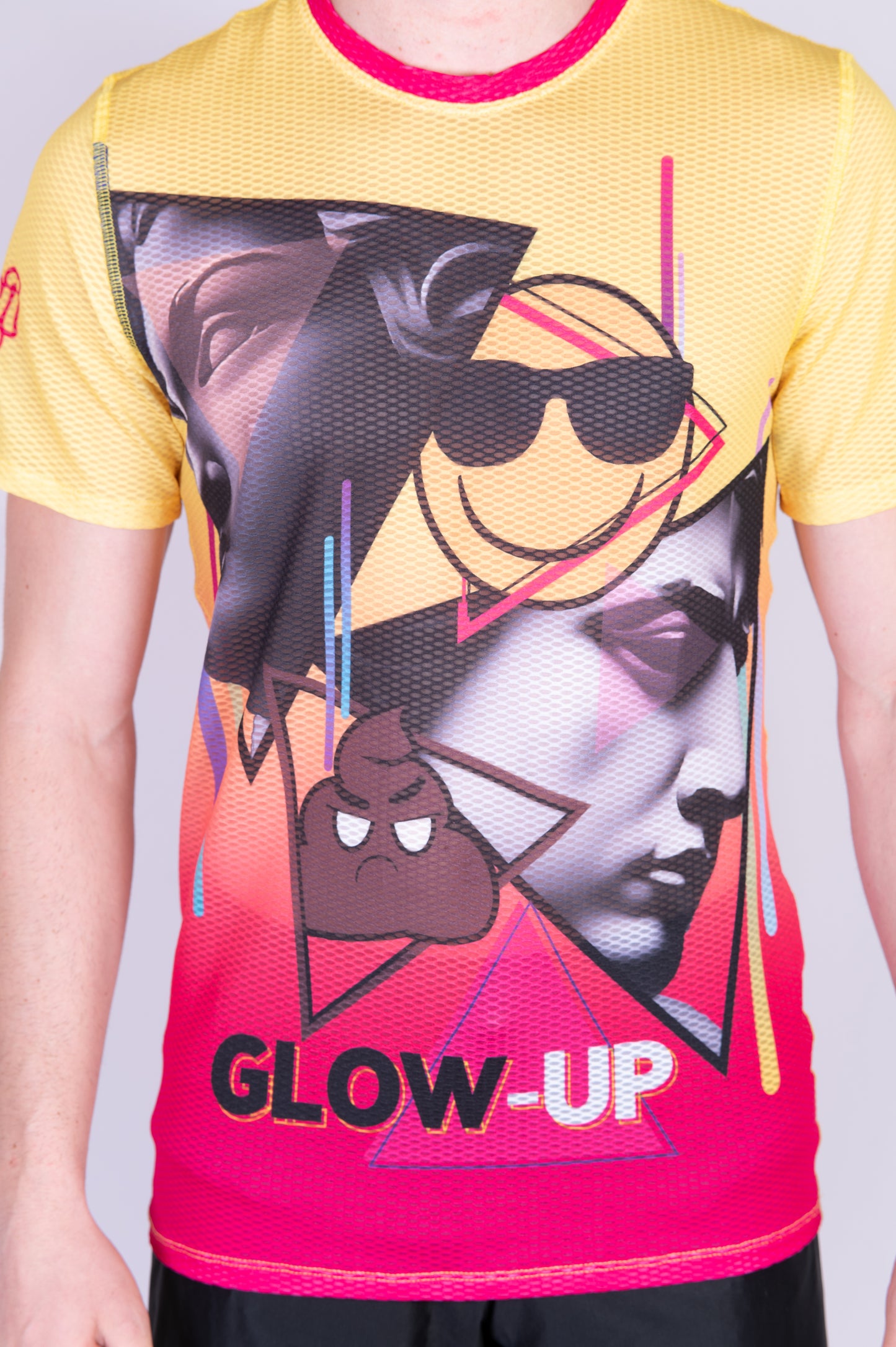 T-shirt manches courtes homme - Emoji Glow-Up