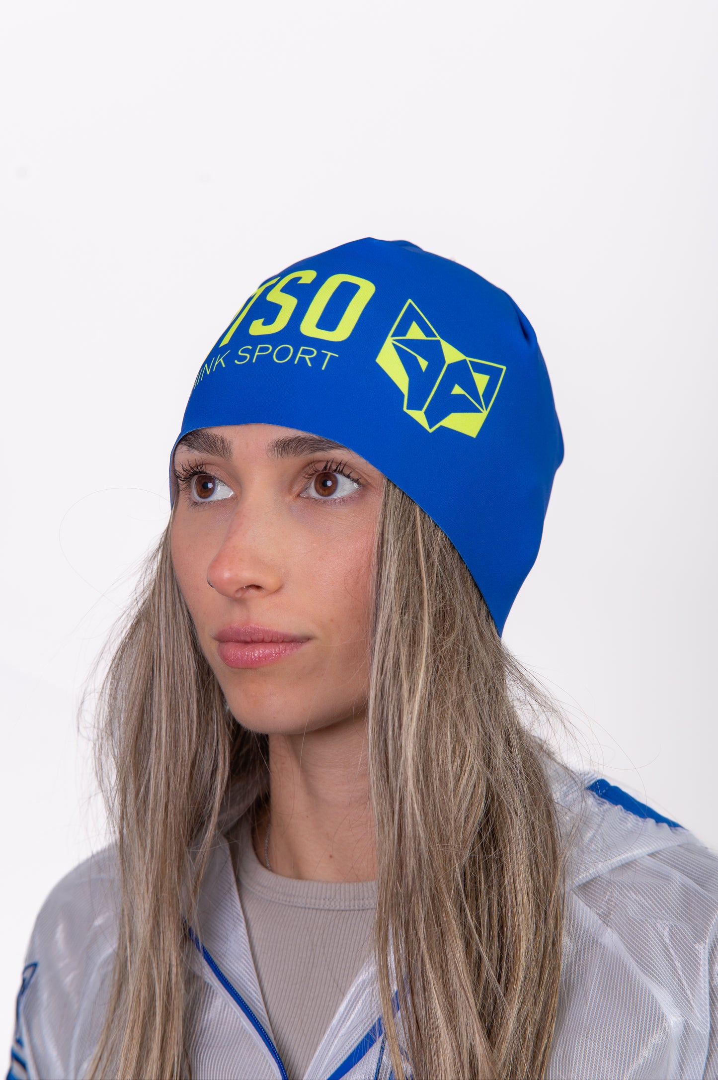 Gorro - Electric Blue & Fluo Yellow