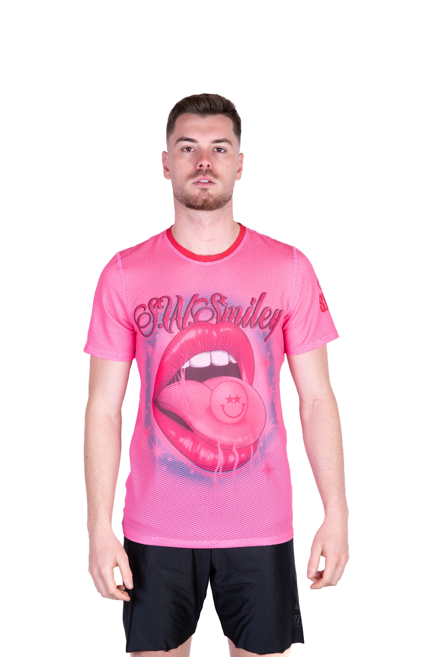 T-shirt manches courtes homme - S.W.Smiley Hella Good