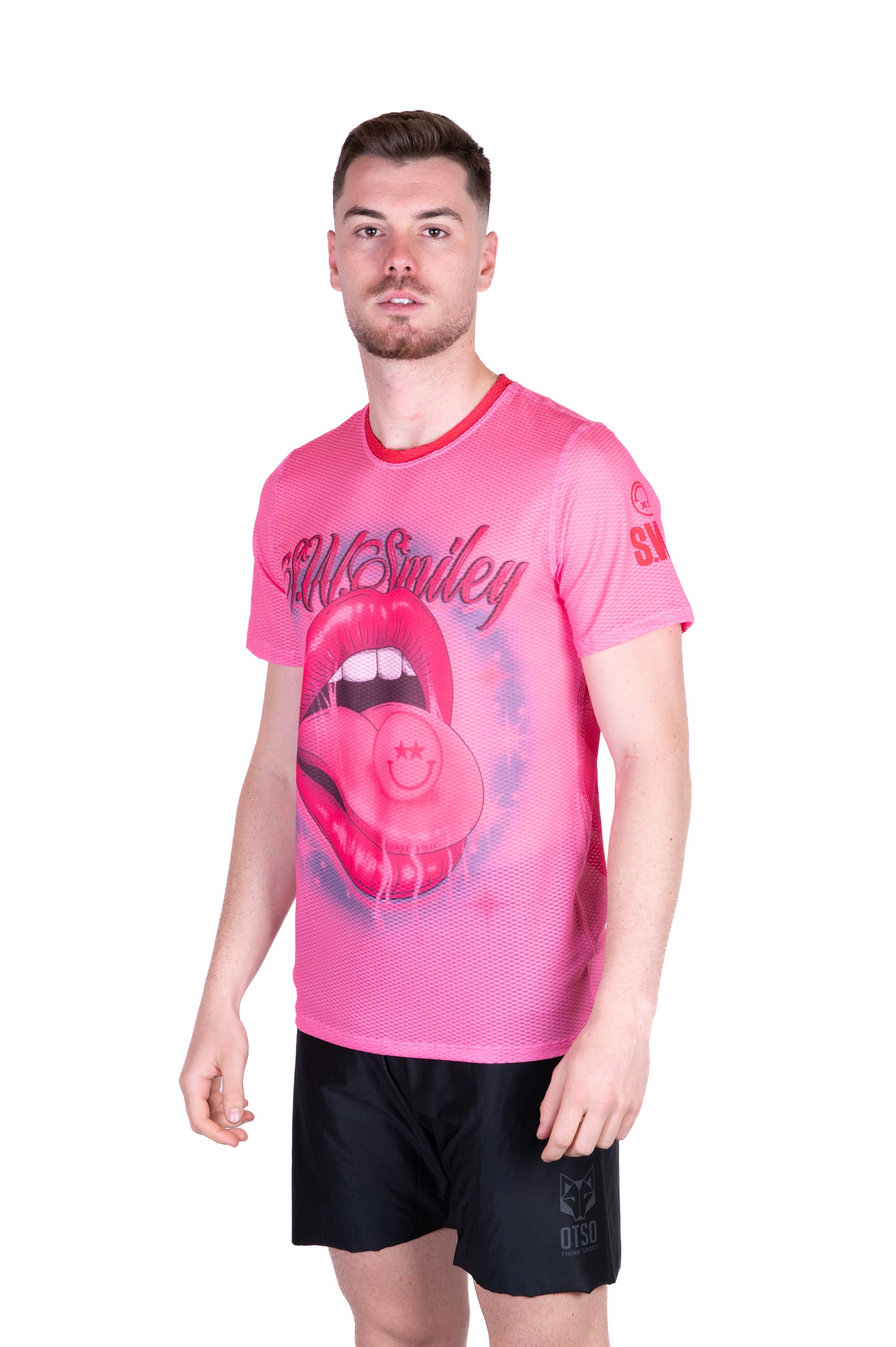 T-shirt manches courtes homme - S.W.Smiley Hella Good