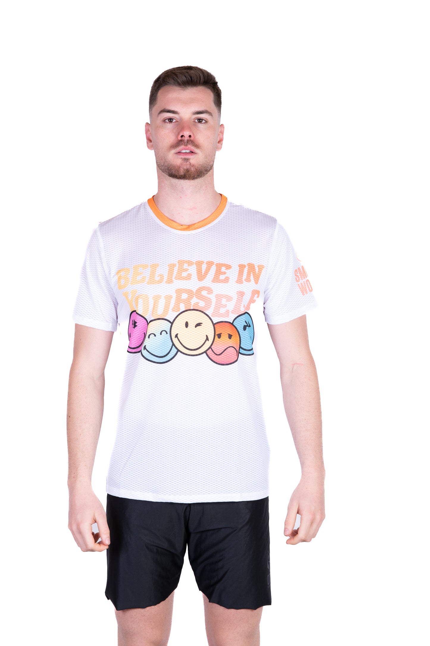 T-shirt manches courtes homme - S.W.Smiley Believe