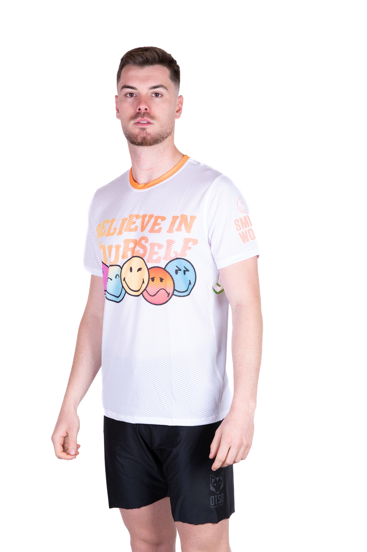 T-shirt manches courtes homme - S.W.Smiley Believe
