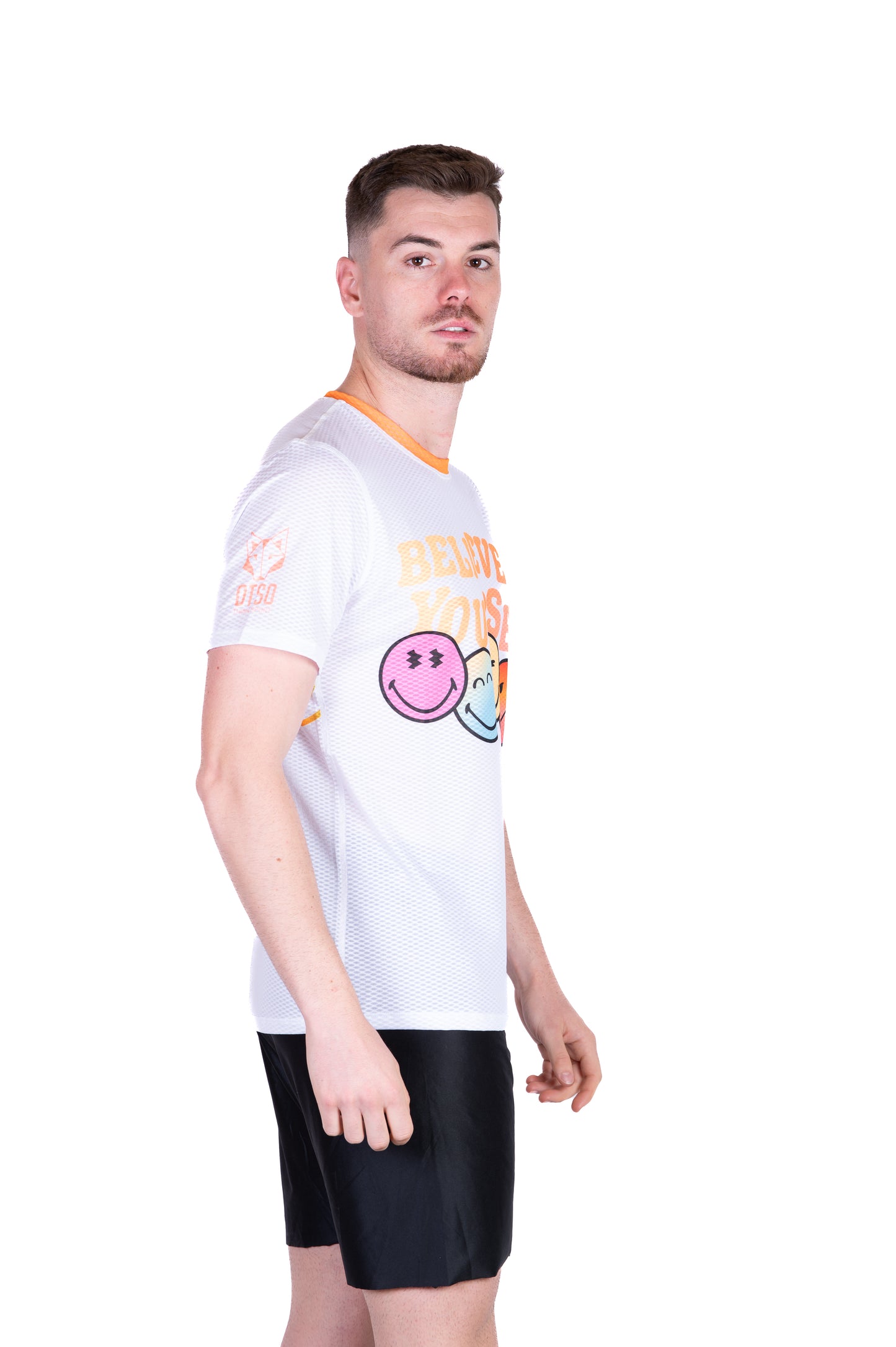 T-shirt manches courtes homme - S.W.Smiley Believe