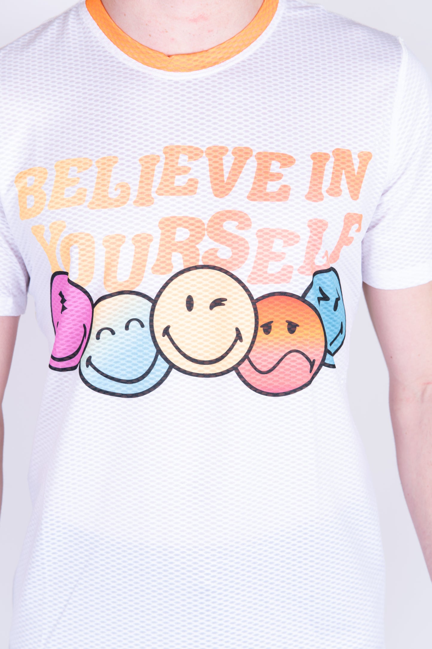 T-shirt manches courtes homme - S.W.Smiley Believe