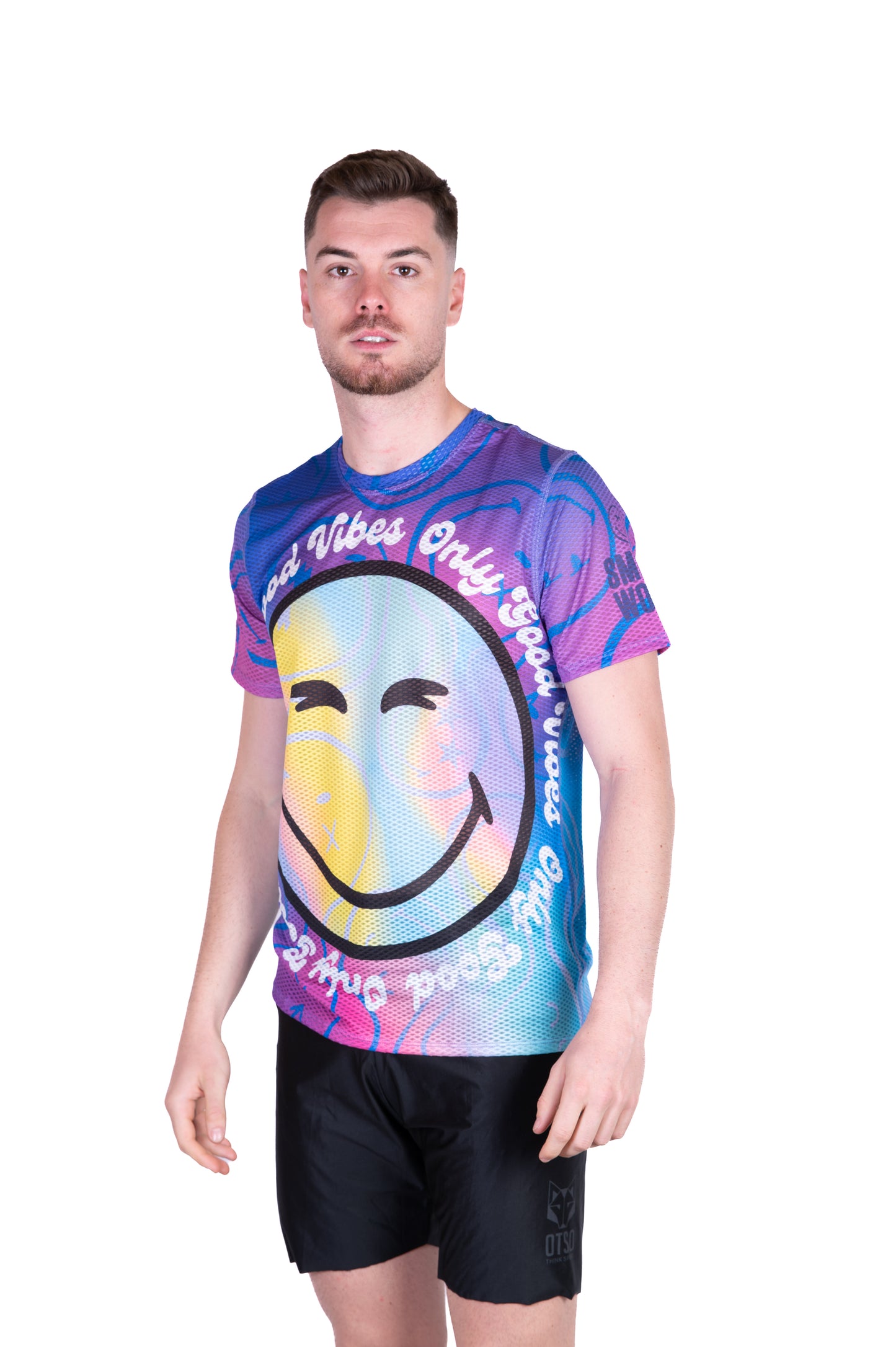 Camiseta manga corta hombre - S.W.Smiley Vibes